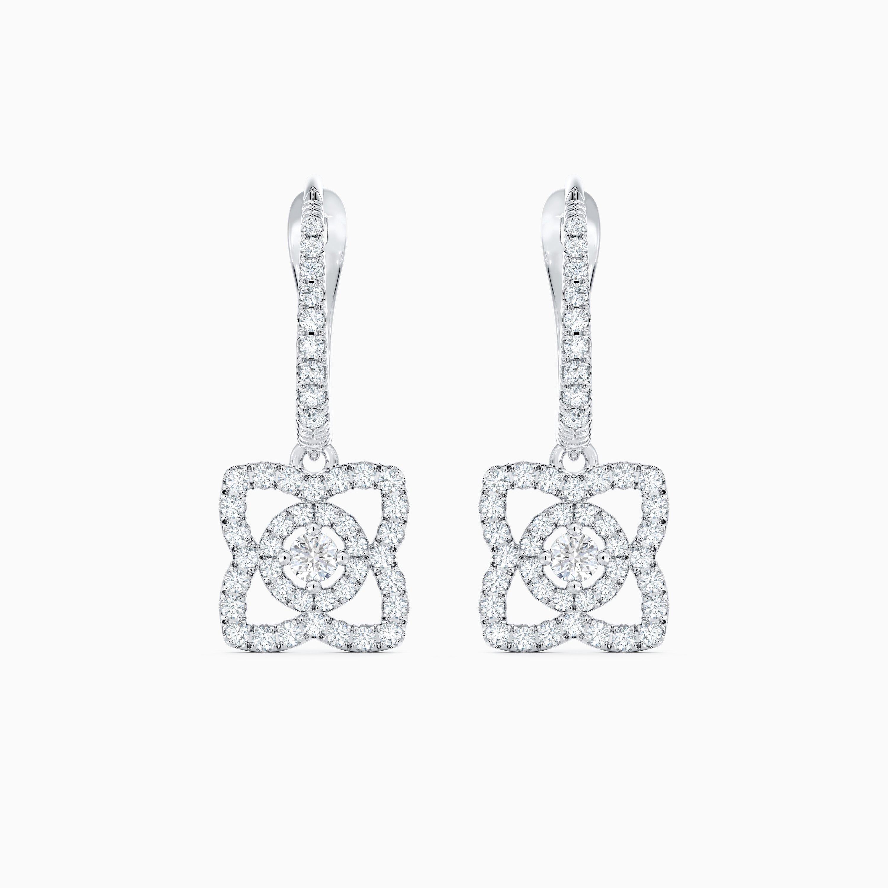 Enchanted Lotus Sleepers in White Gold, image 1