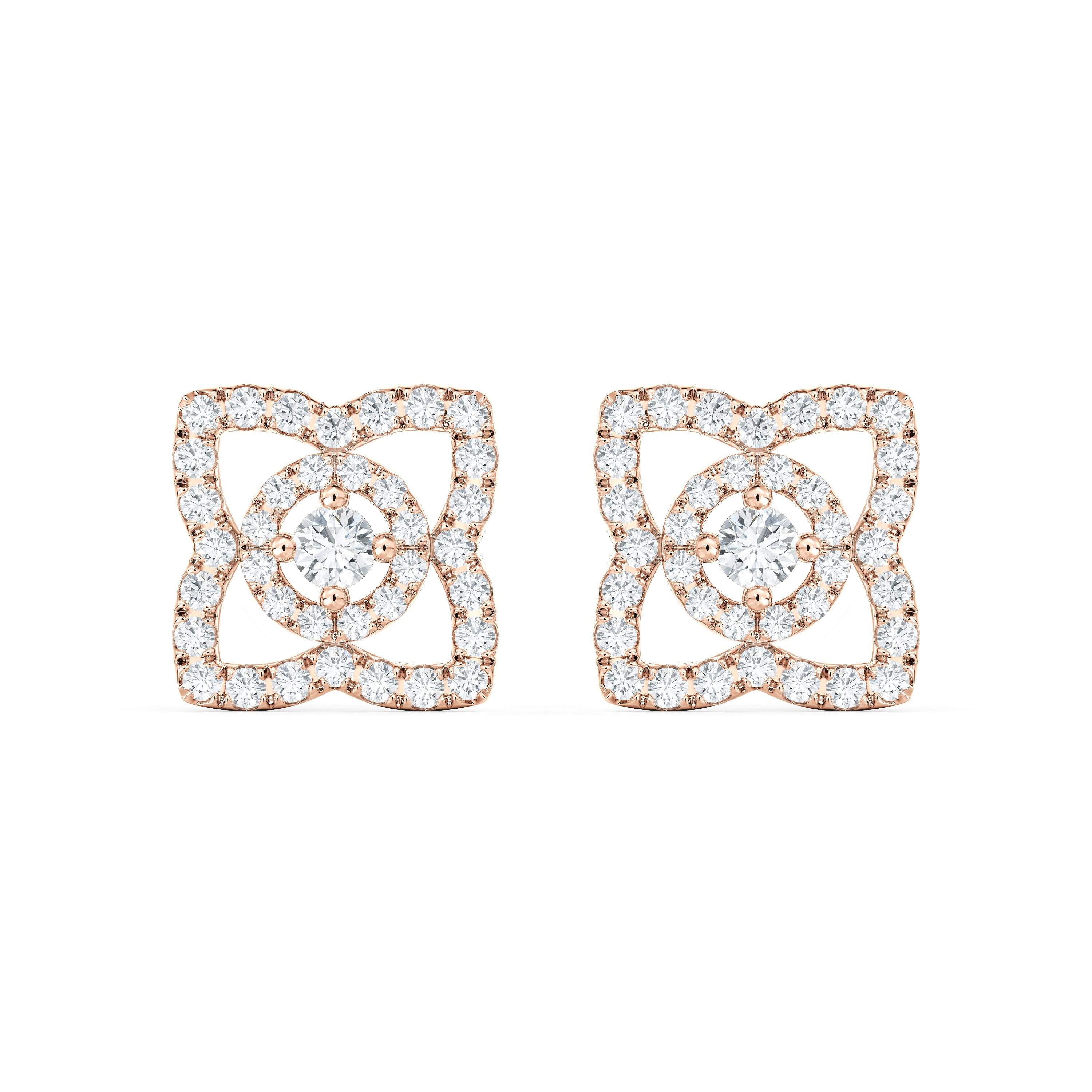 Lotus earrings gold discount