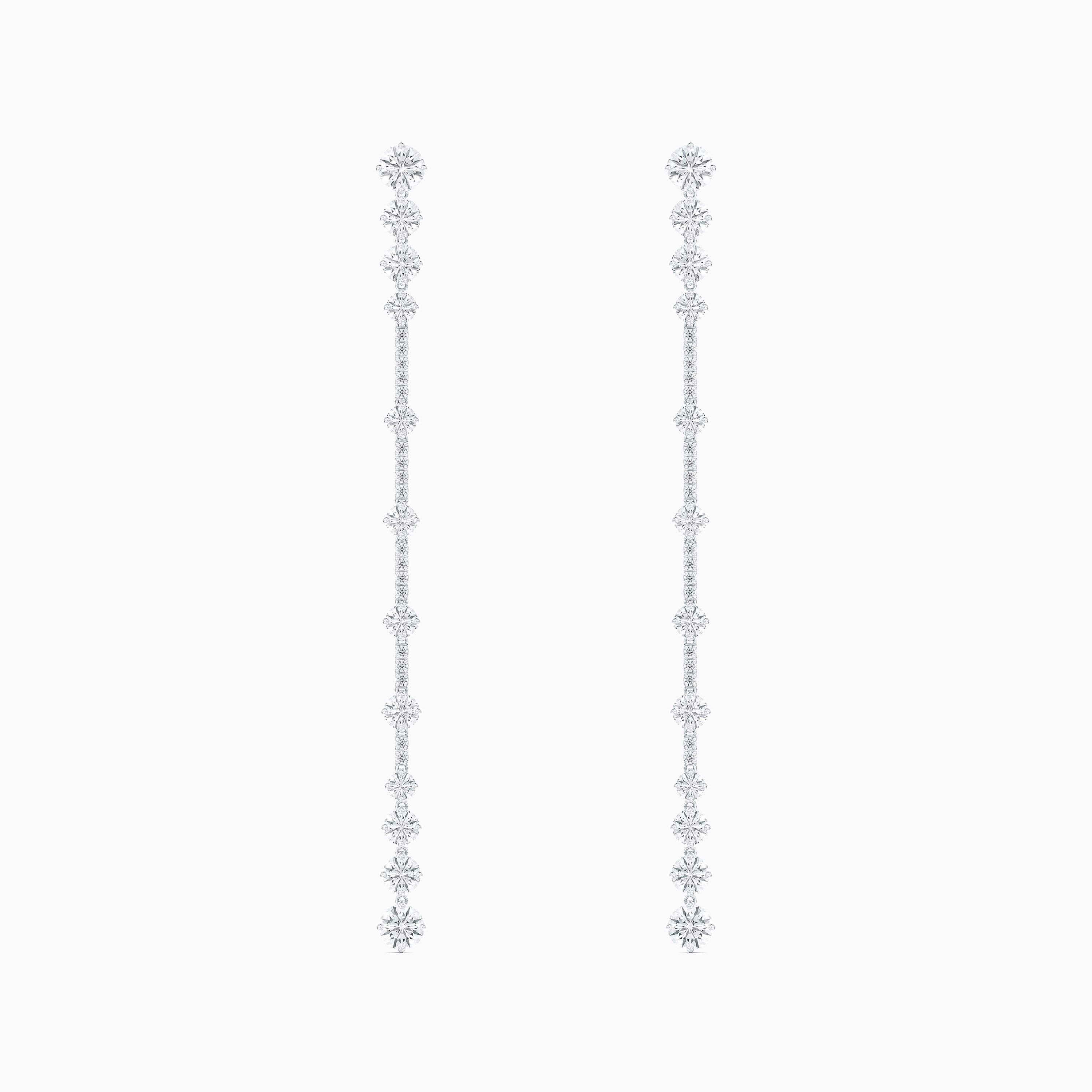 Arpeggia one line earrings in white gold Arpeggia one line earrings in white gold, image 1