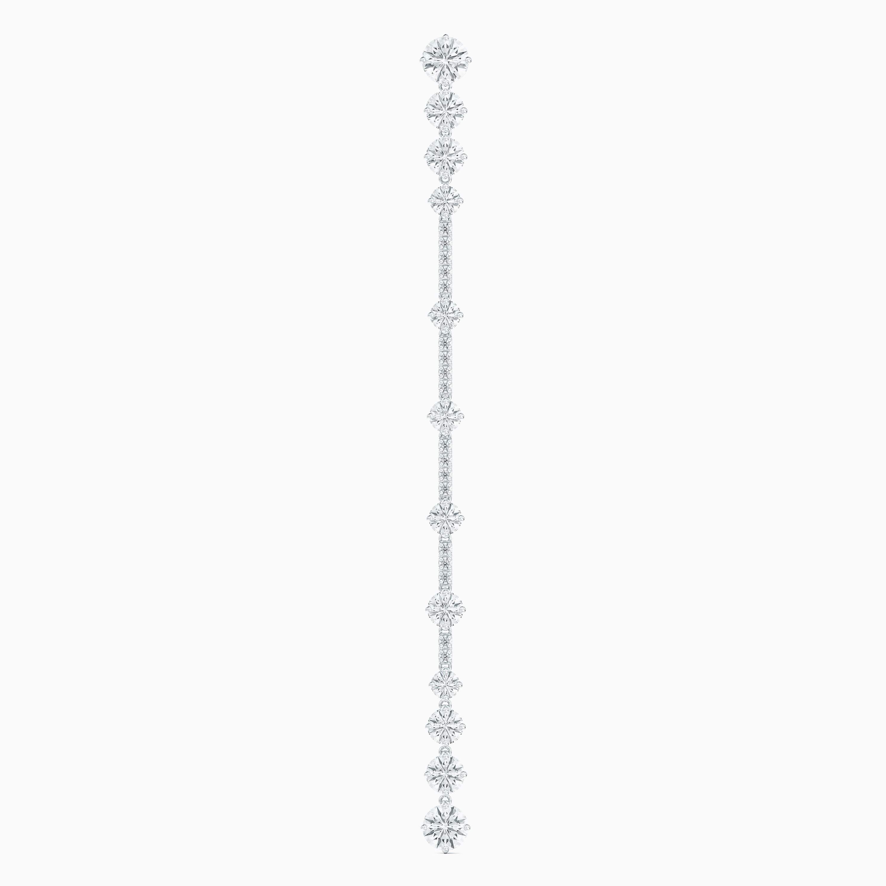 Arpeggia one line earrings in white gold Arpeggia one line earrings in white gold, image 2