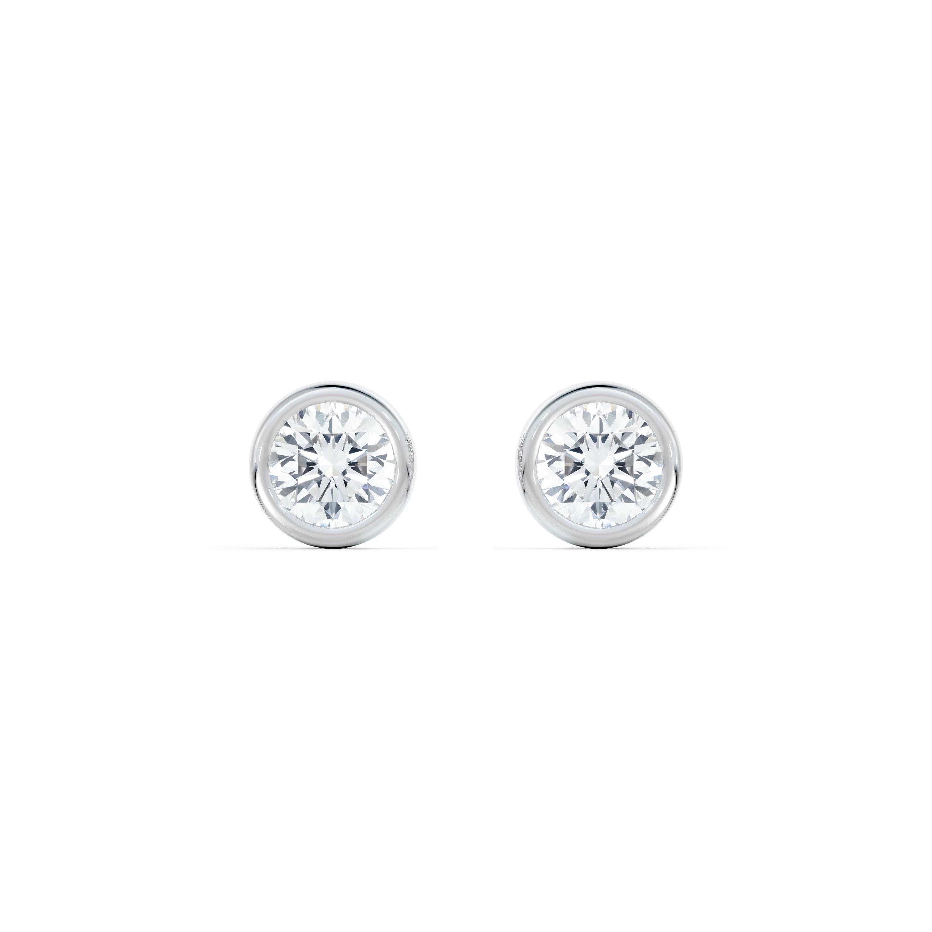 Clea Studs in White Gold