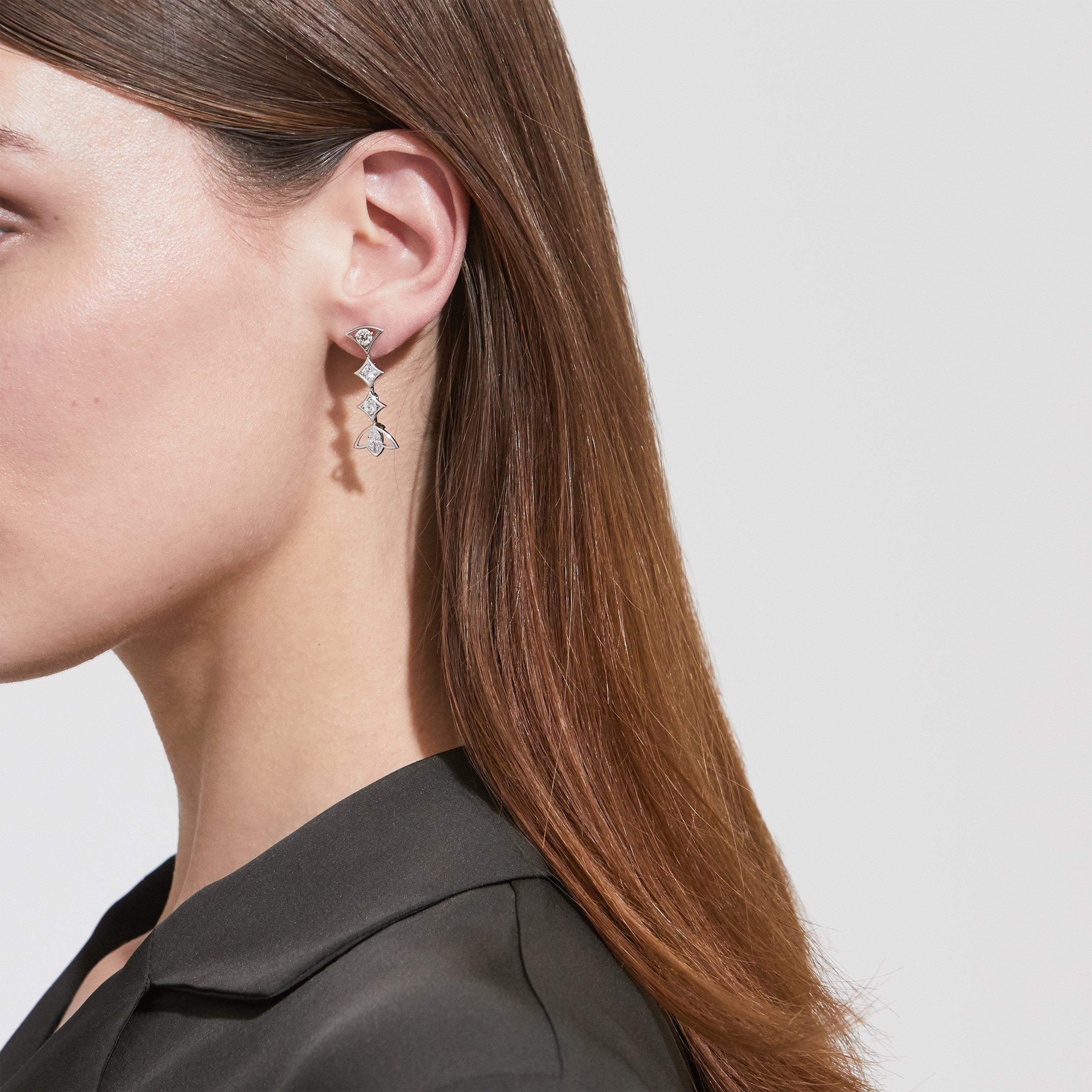 Lotus by De Beers 系列 Radiating Lotus 耳環