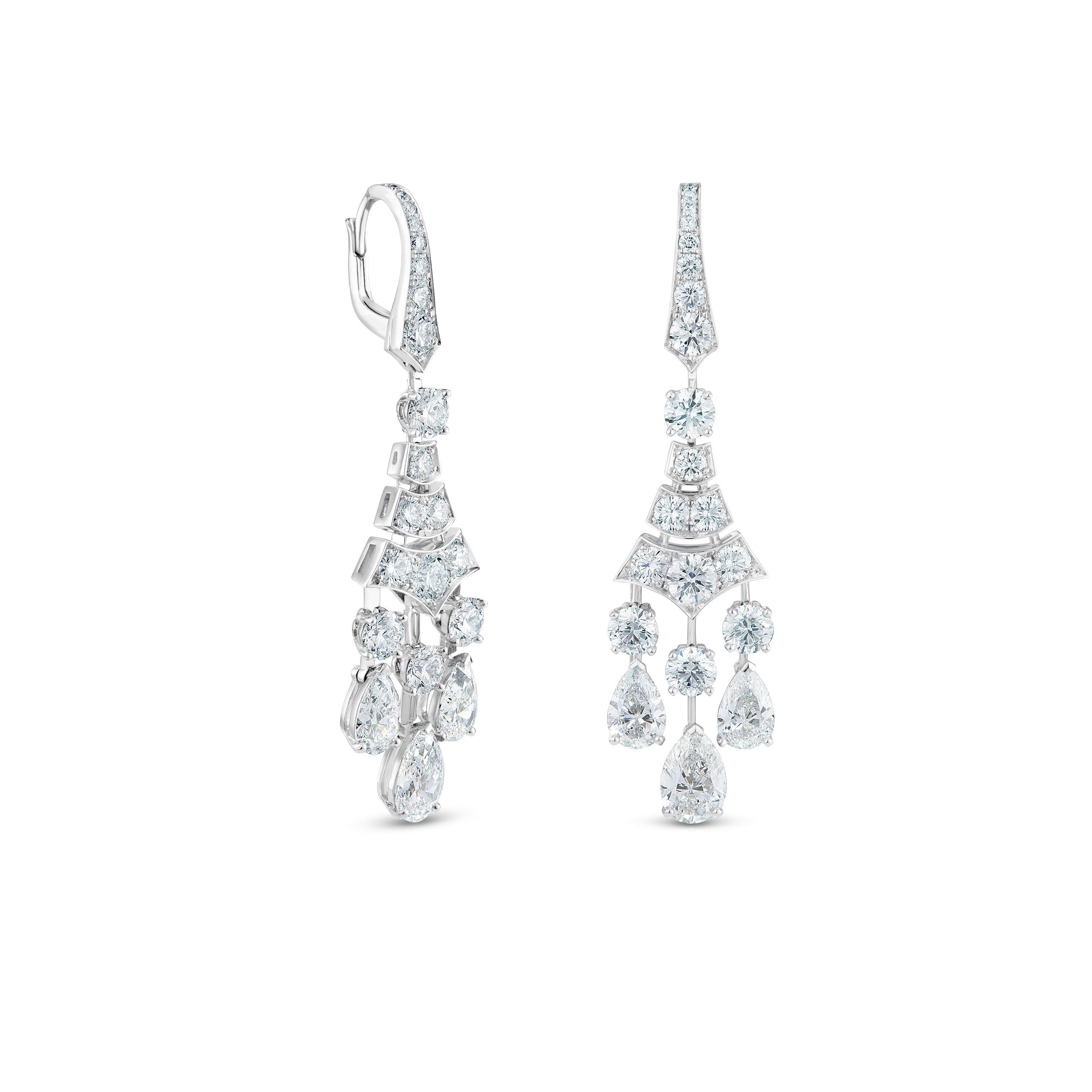 Phenomena Frost earrings | De Beers UK