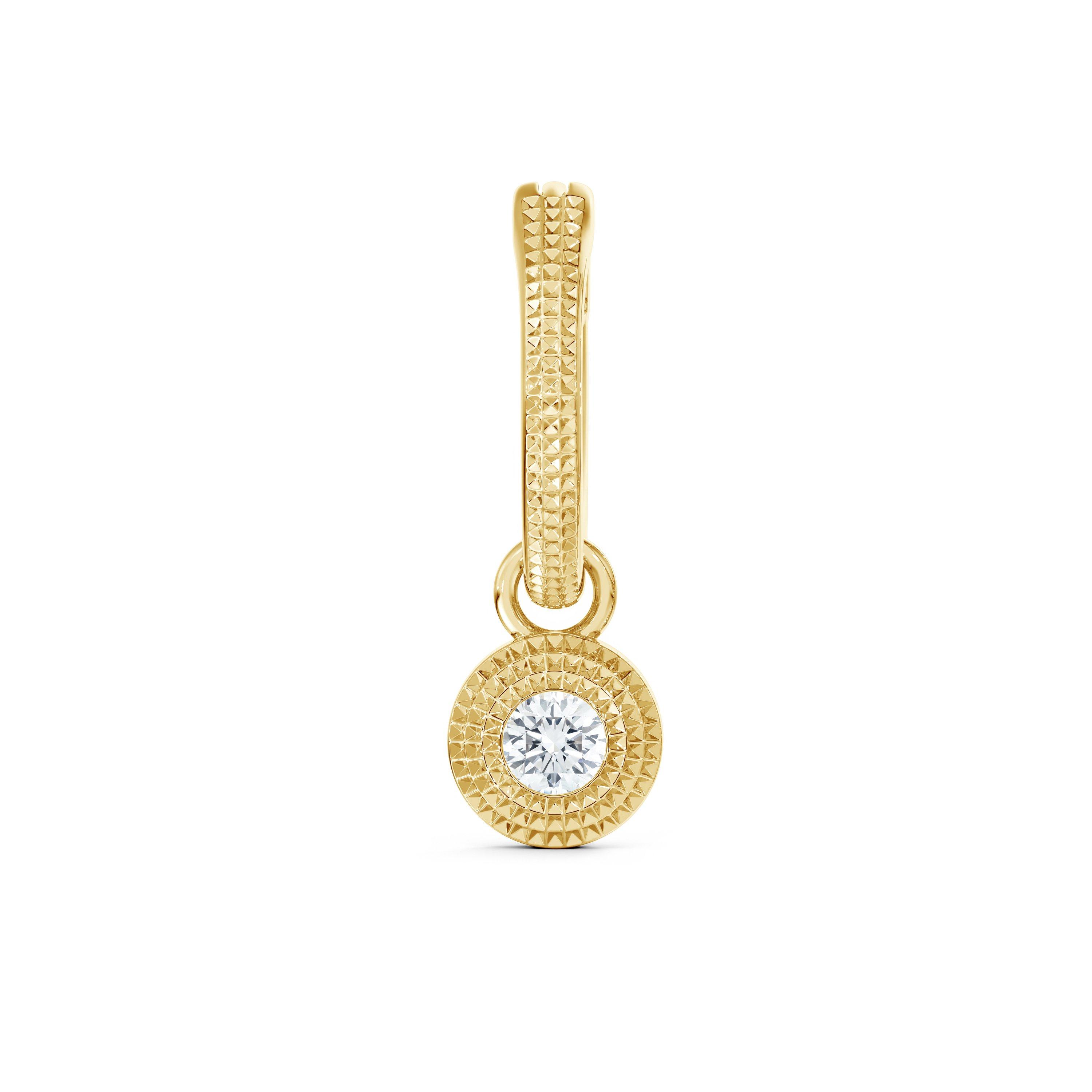 Debeers Talisman Single Earring In Gold