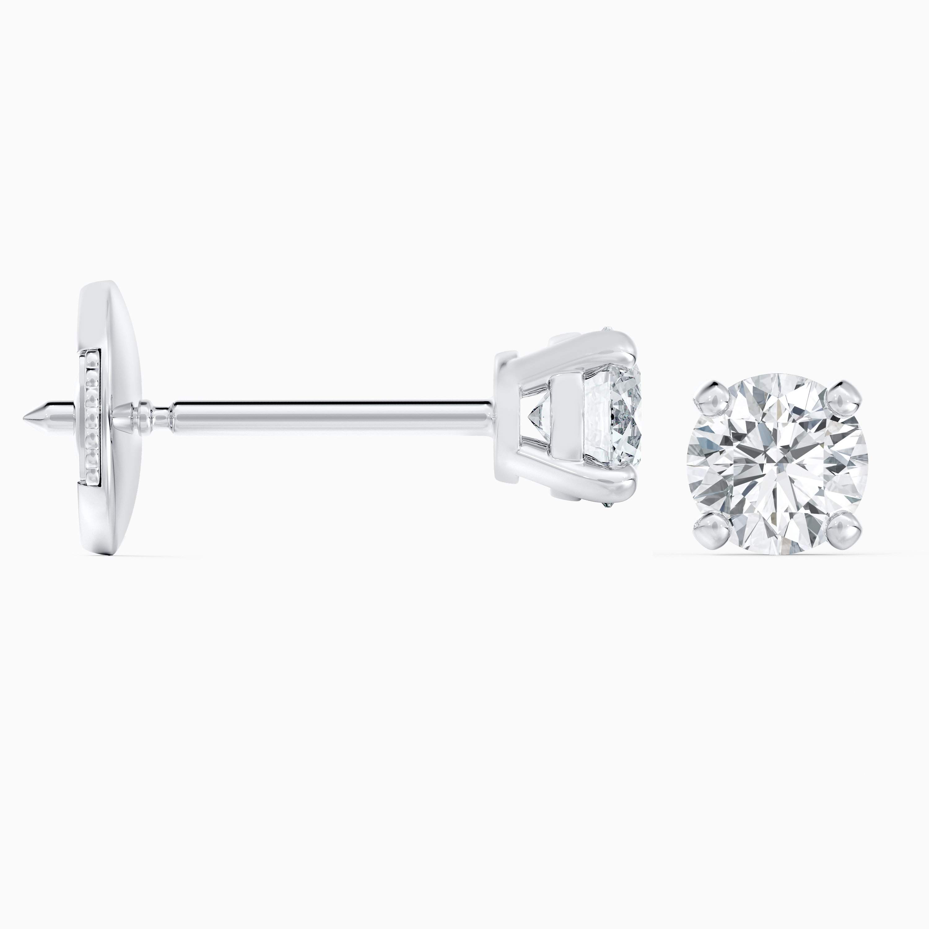 DB Classic round brilliant diamond studs DB Classic round brilliant diamond studs, image 5