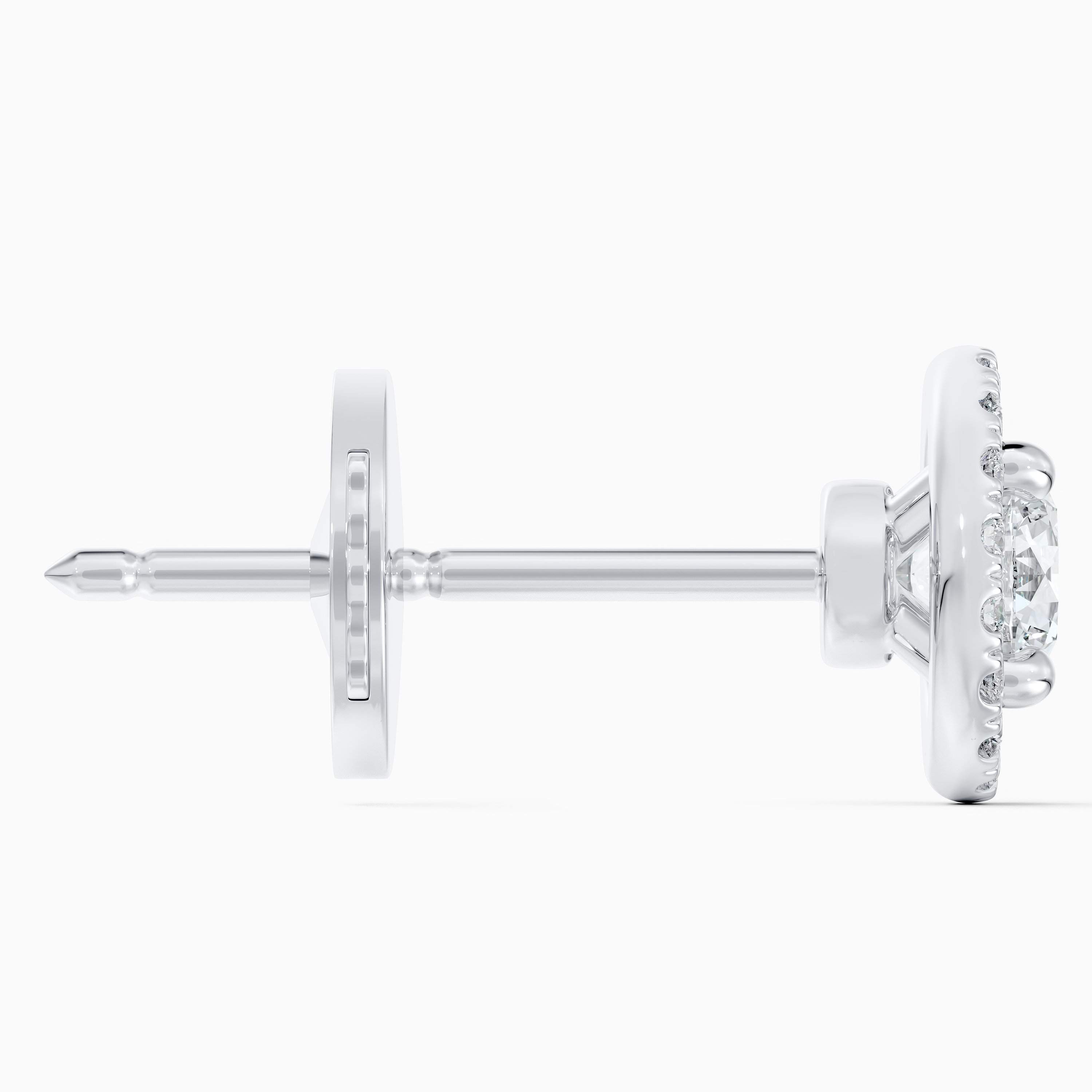 Aura round brilliant diamond studs Aura round brilliant diamond studs, image 4