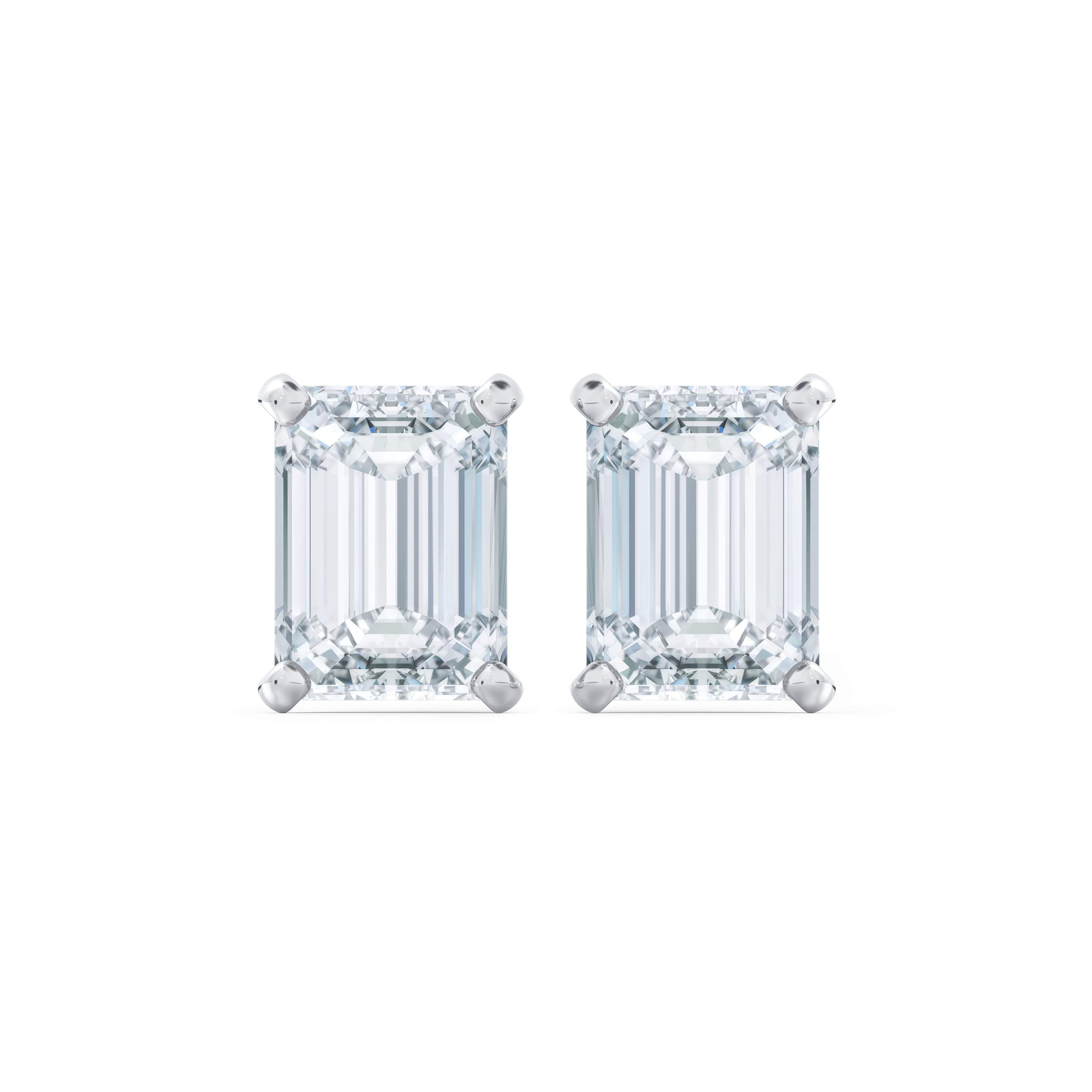 DB Classic Emerald Cut Diamond Studs