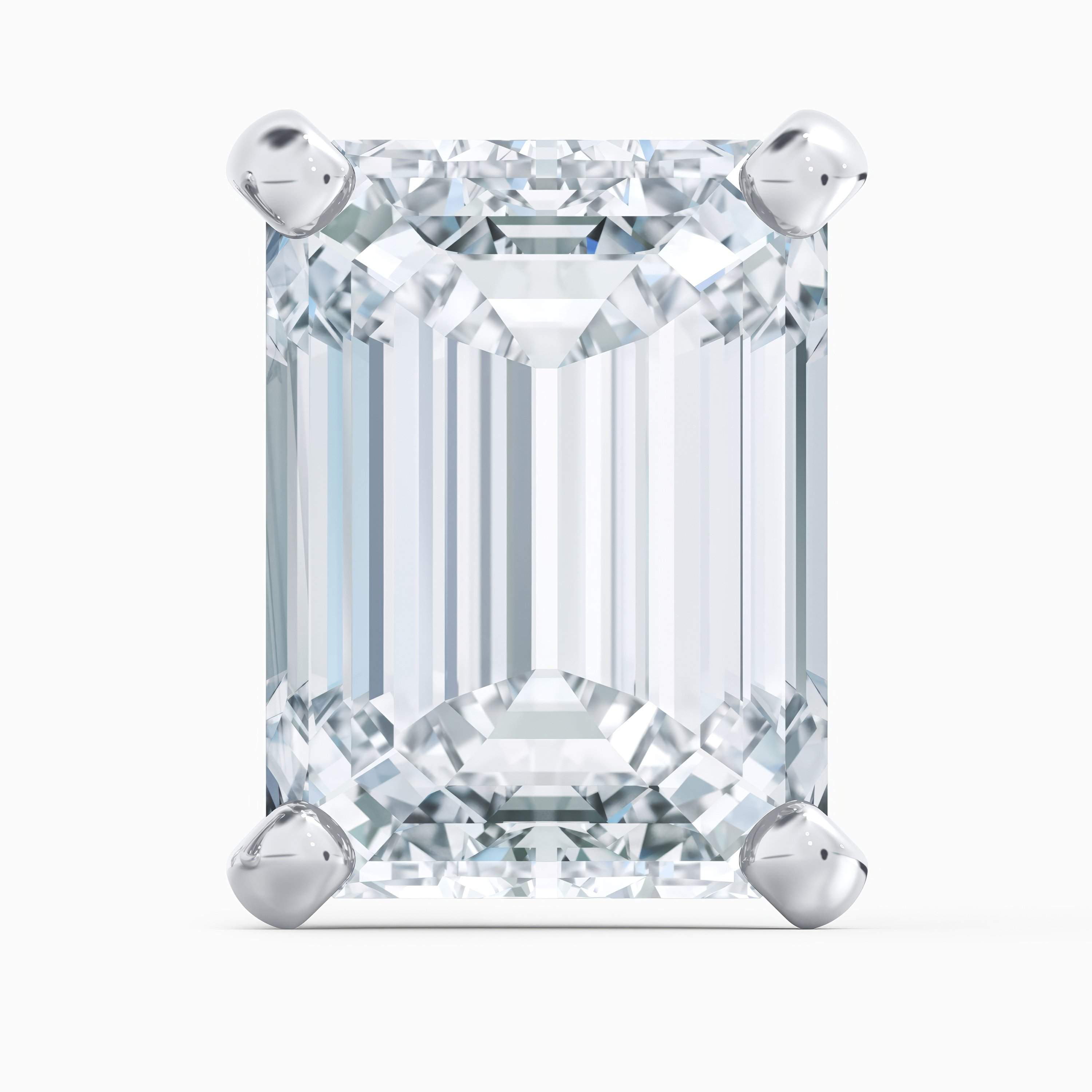 DB Classic emerald-cut diamond studs DB Classic emerald-cut diamond studs, image 2