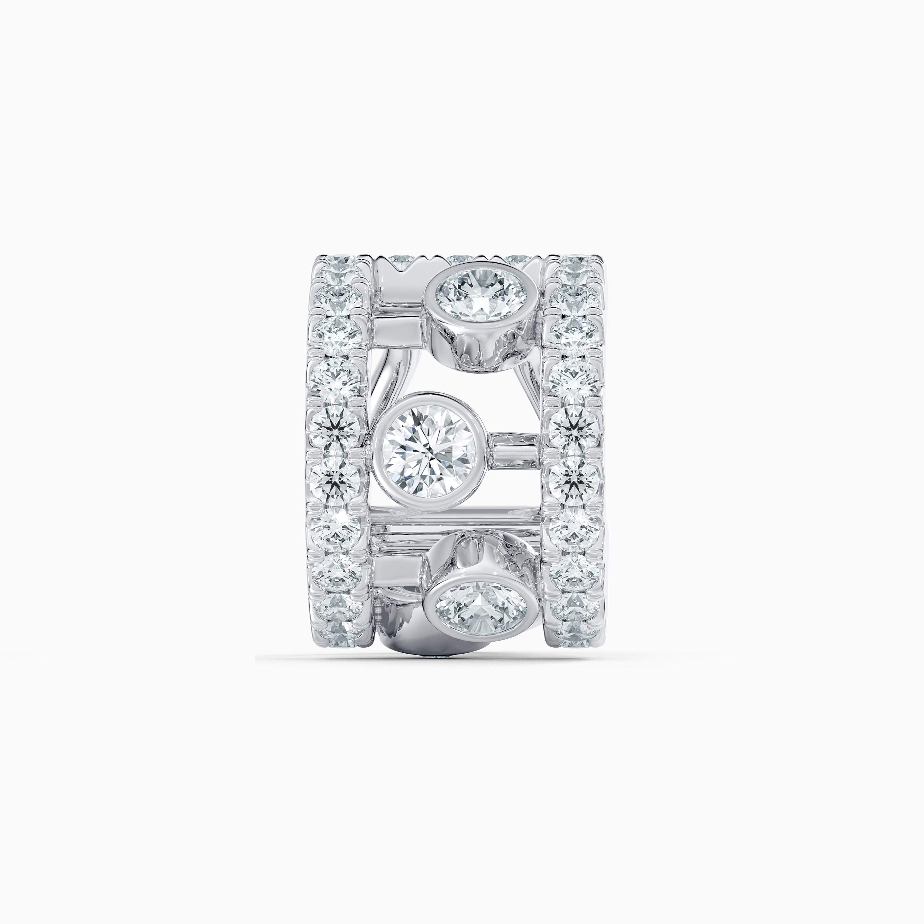 Dewdrop ear cuff in white gold Dewdrop ear cuff in white gold, image 1