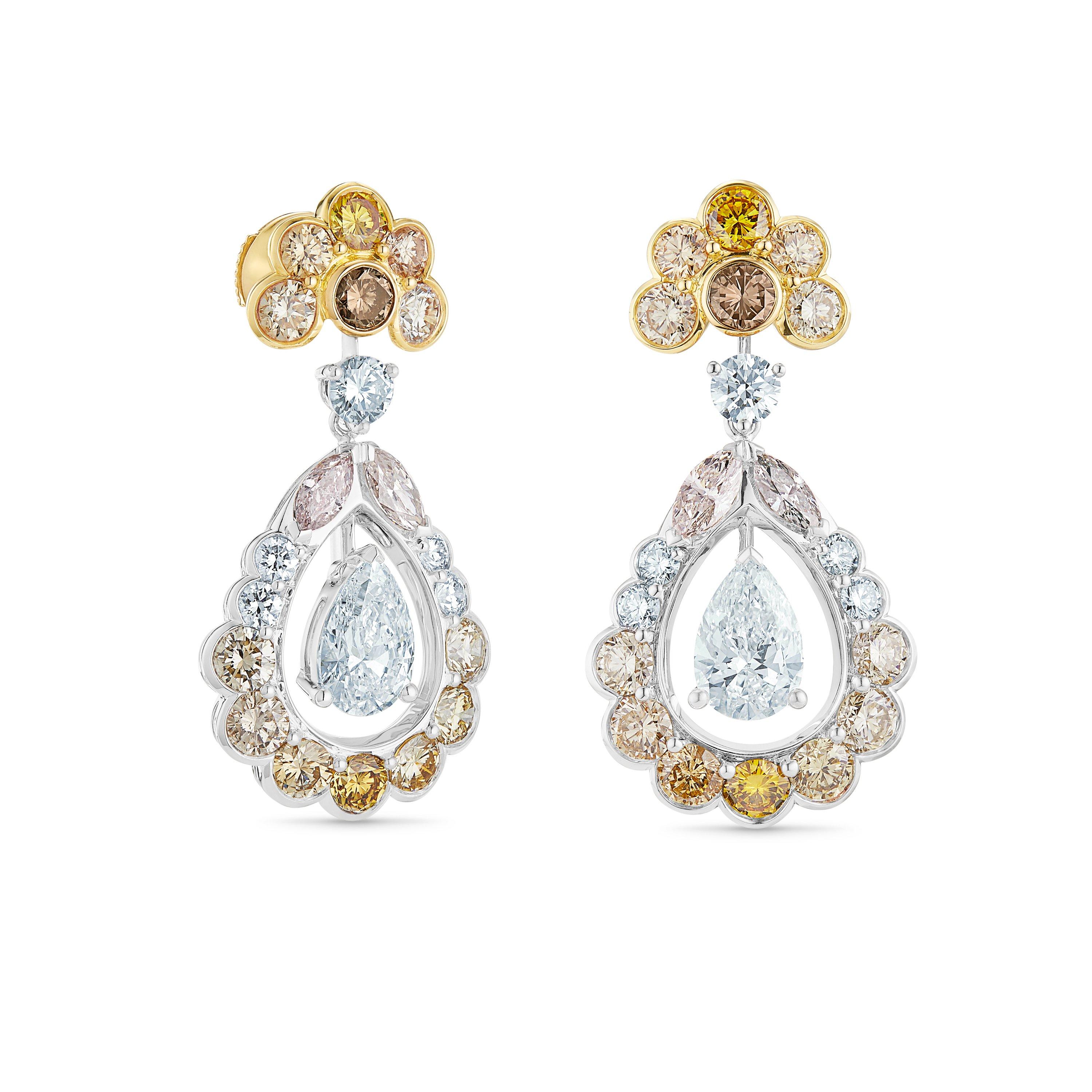 Landers Radiance earrings De Beers US