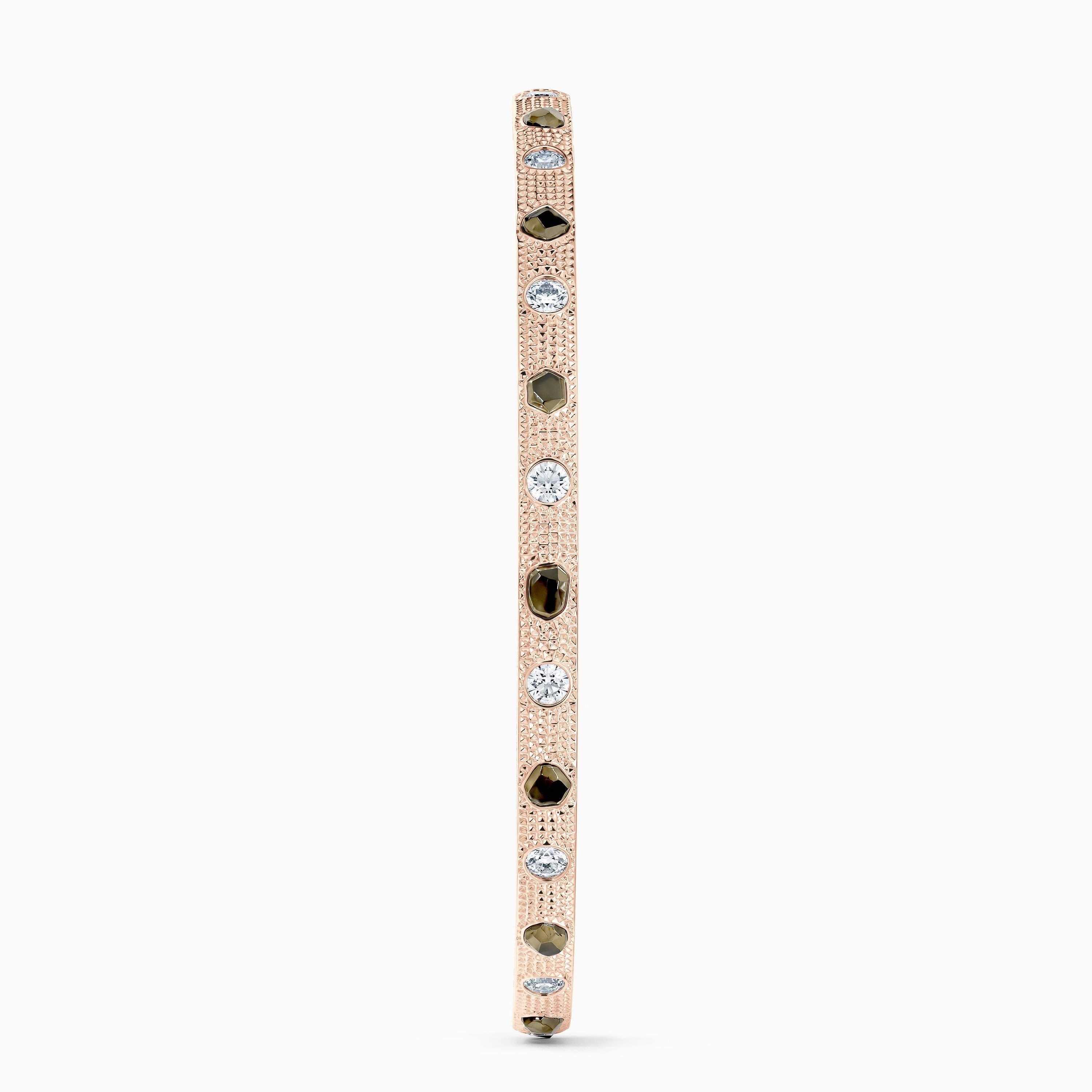 Talisman hoop earrings in rose gold Talisman hoop earrings in rose gold, image 2
