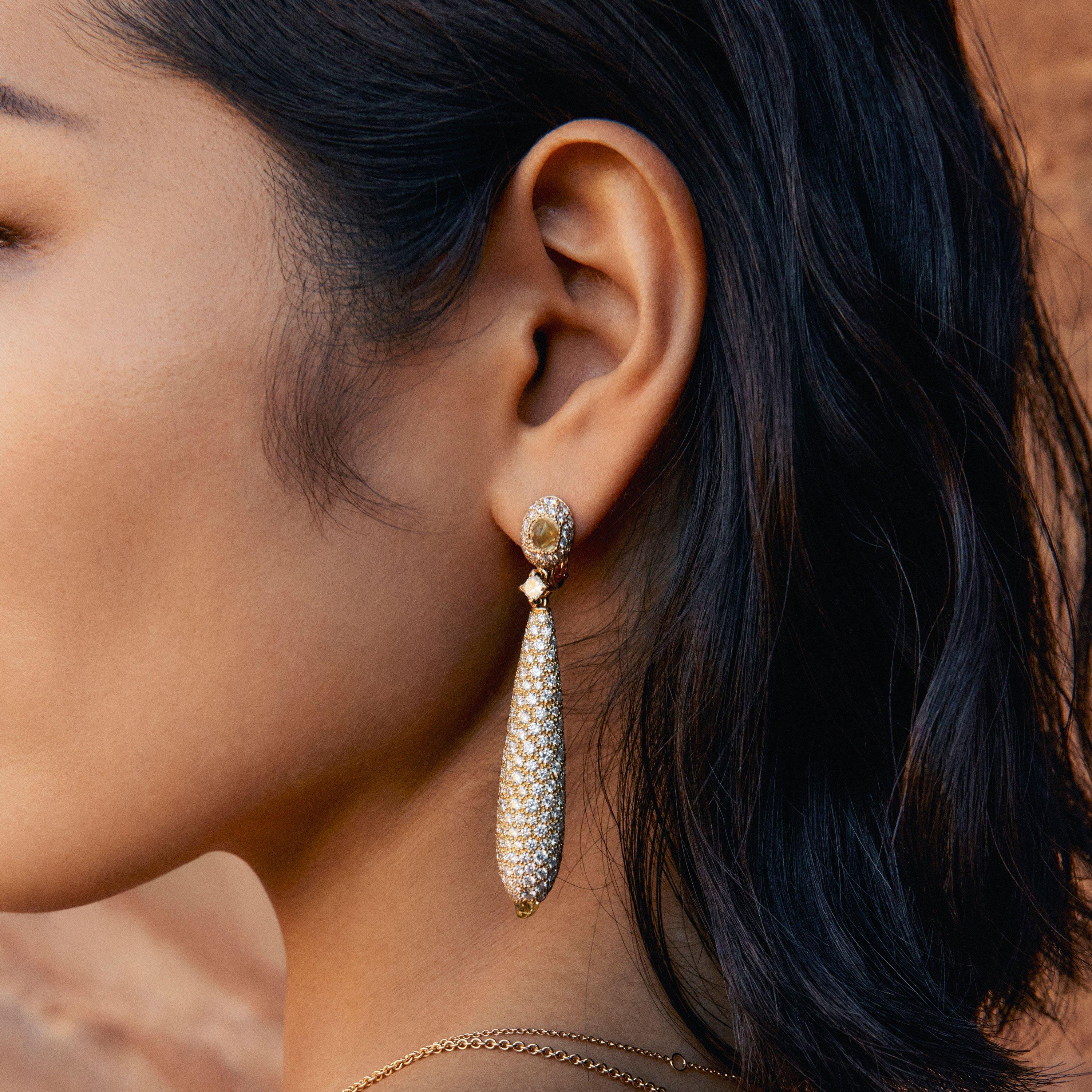 Talisman 黃金雞尾酒耳環, image 2