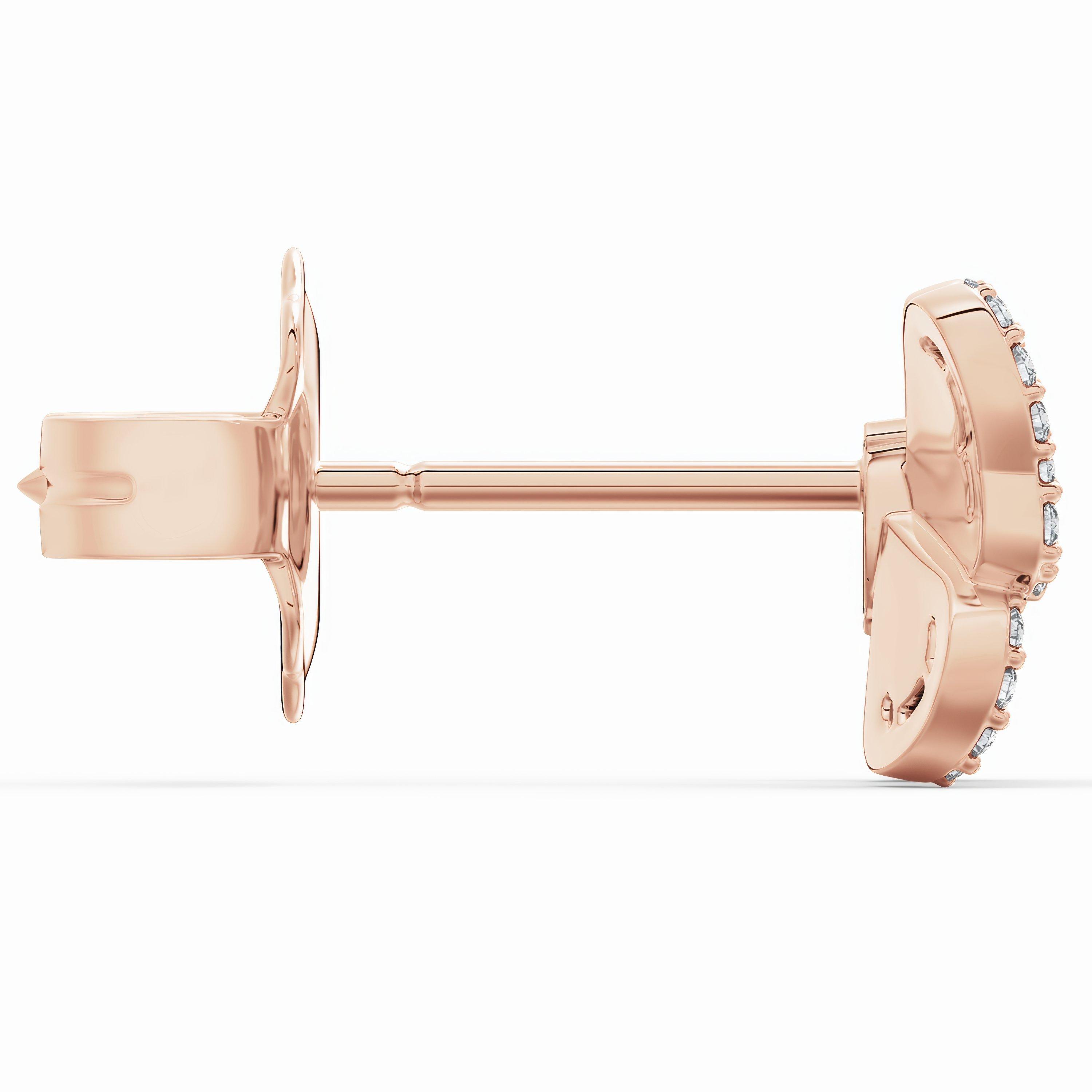 Portraits of Nature butterfly studs in rose gold, image 4