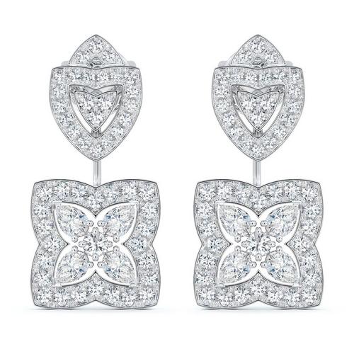 Lotus hot sale drop earrings