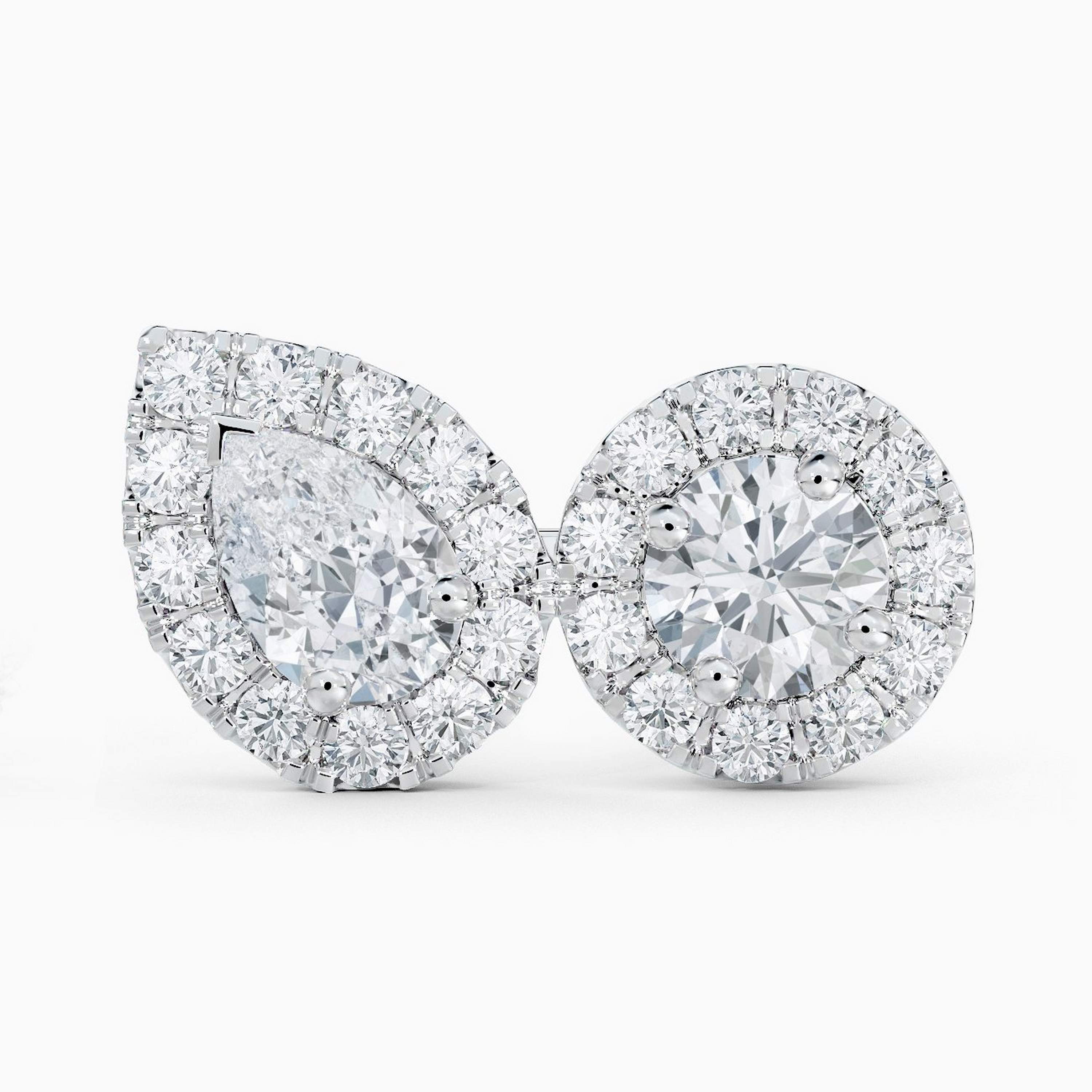 Aura Toi & Moi Stud Earrings Aura Toi & Moi Stud Earrings, image 2