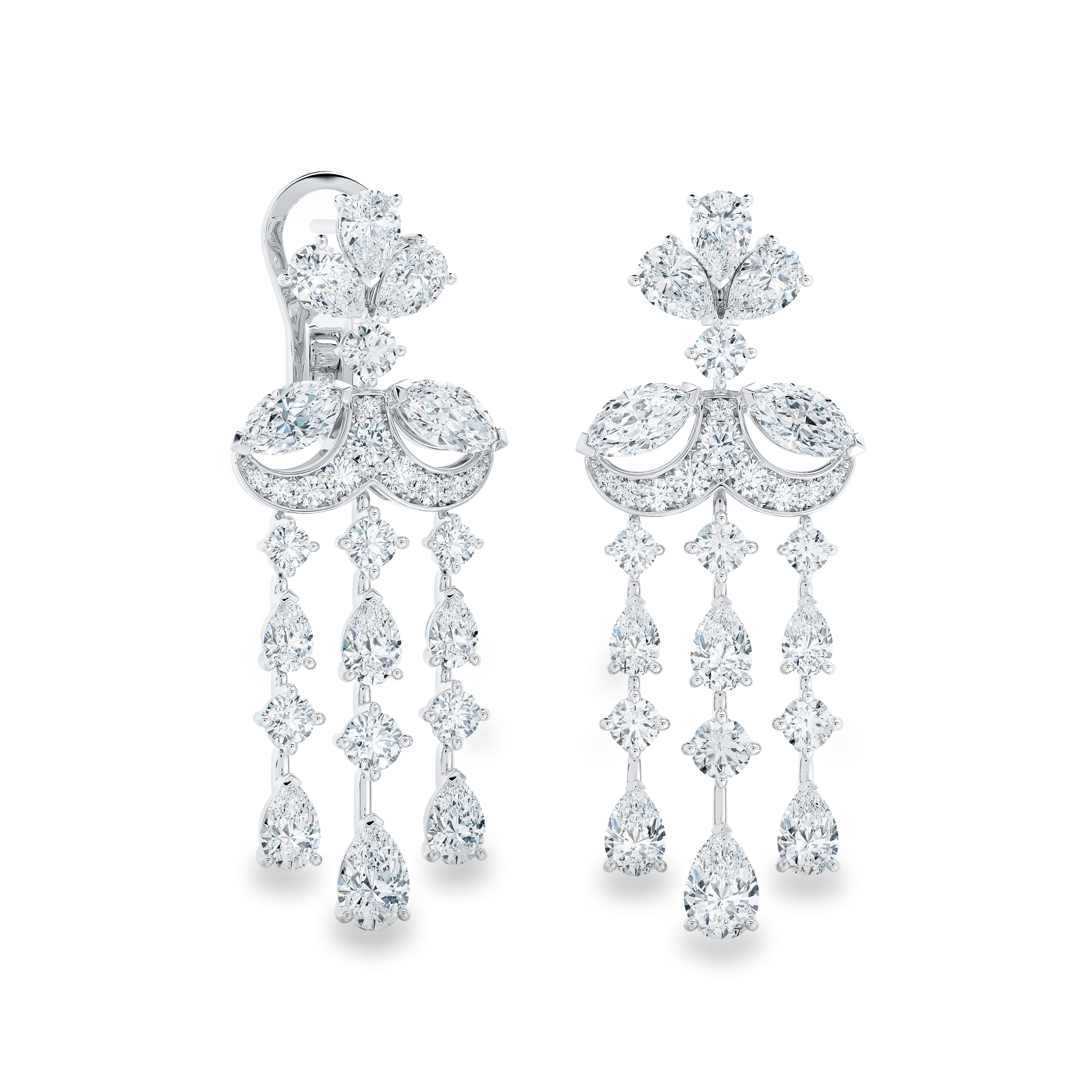 Ellesmere Treasure Chandelier 鉆石耳環, image 1