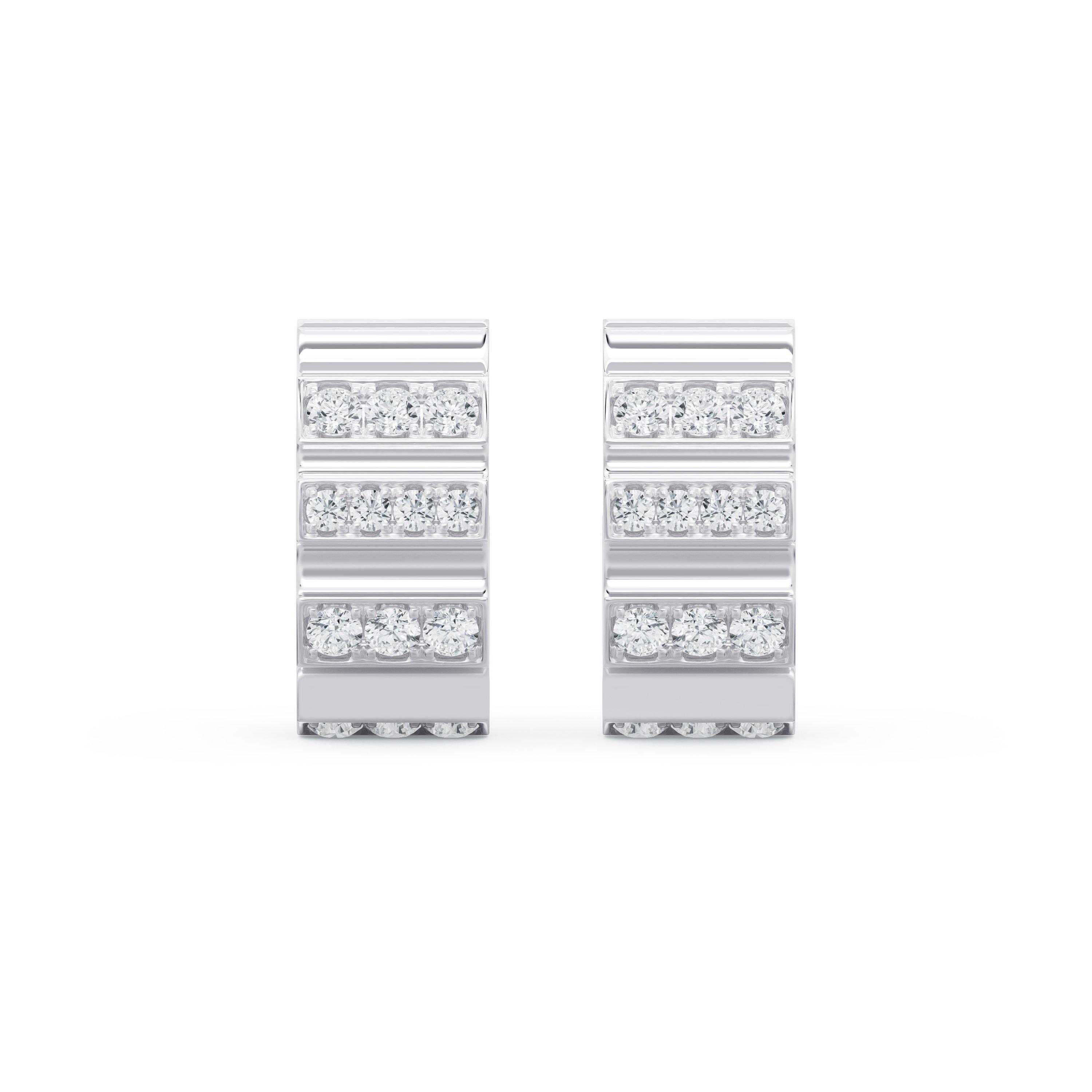 De Beers RVL Earrings in White Gold with Diamonds