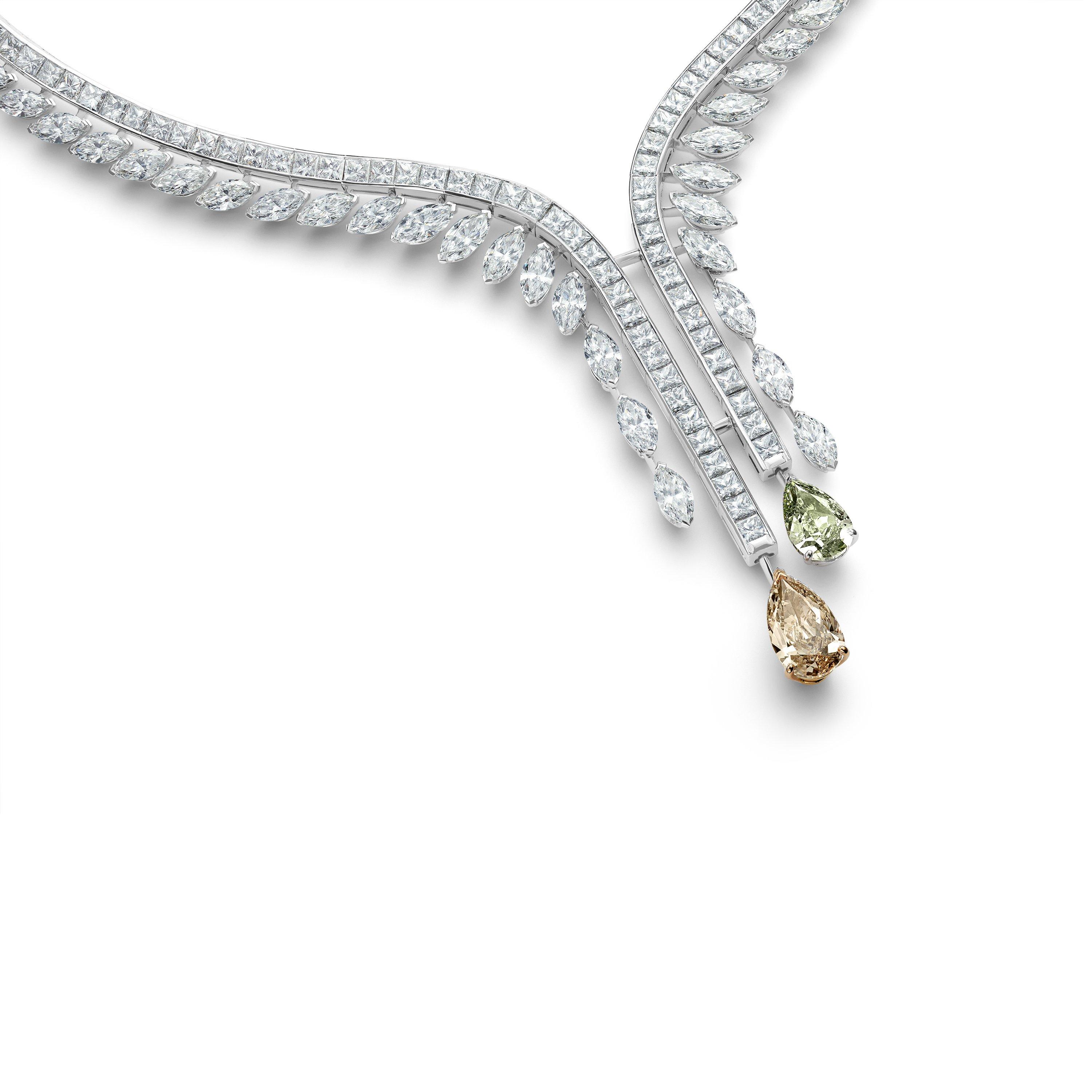 de beers diamond necklace