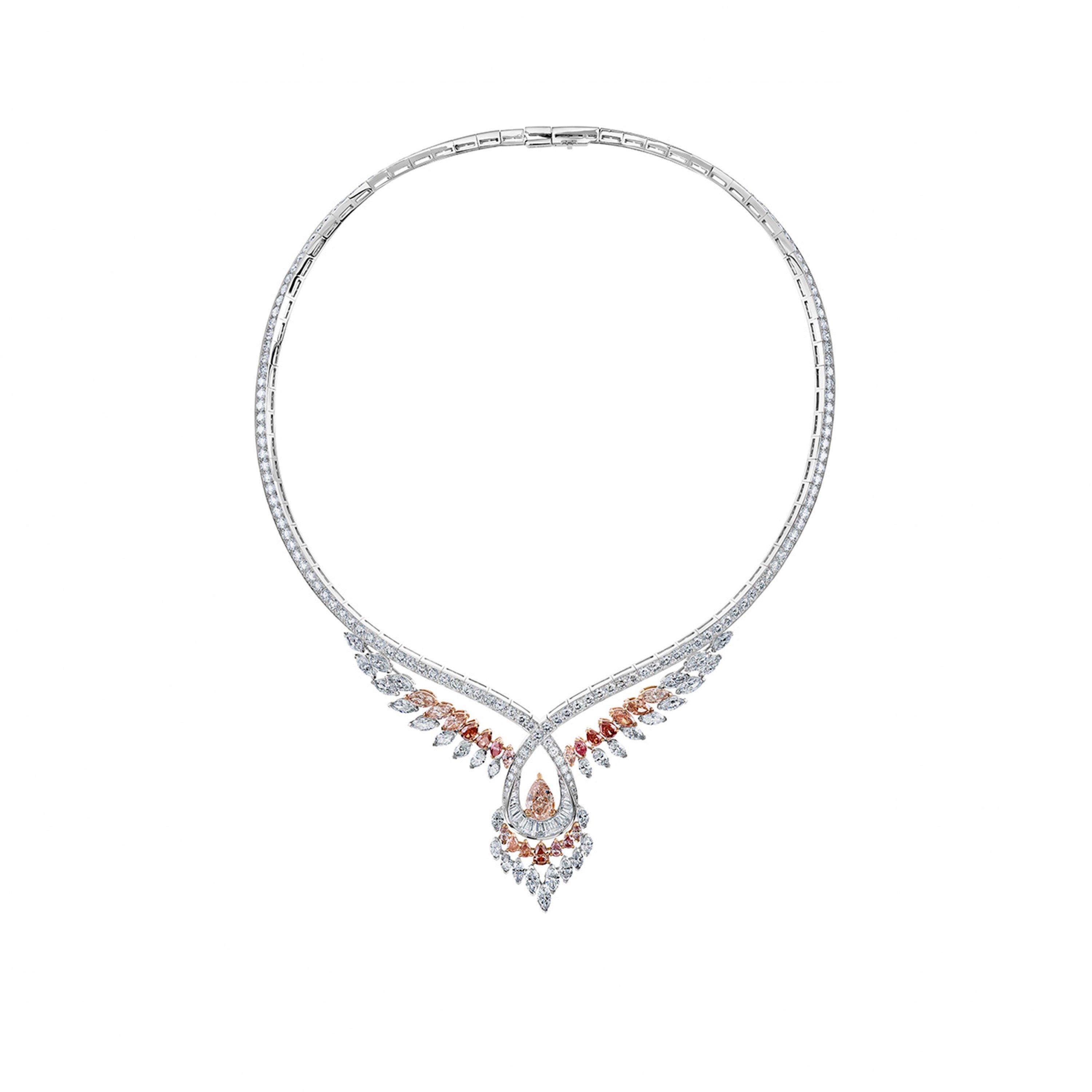 Portraits of Nature by De Beers 系列 Greater Flamingo 項鏈