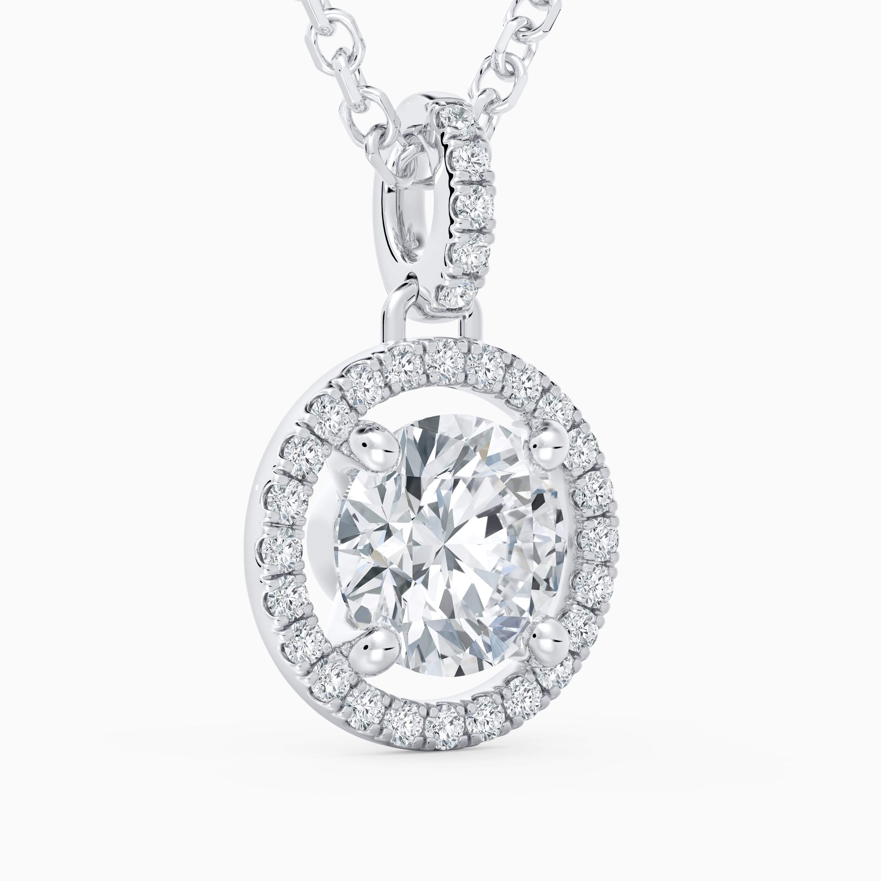 Pendentif Aura diamant taille brillant Pendentif Aura diamant taille brillant, image 2
