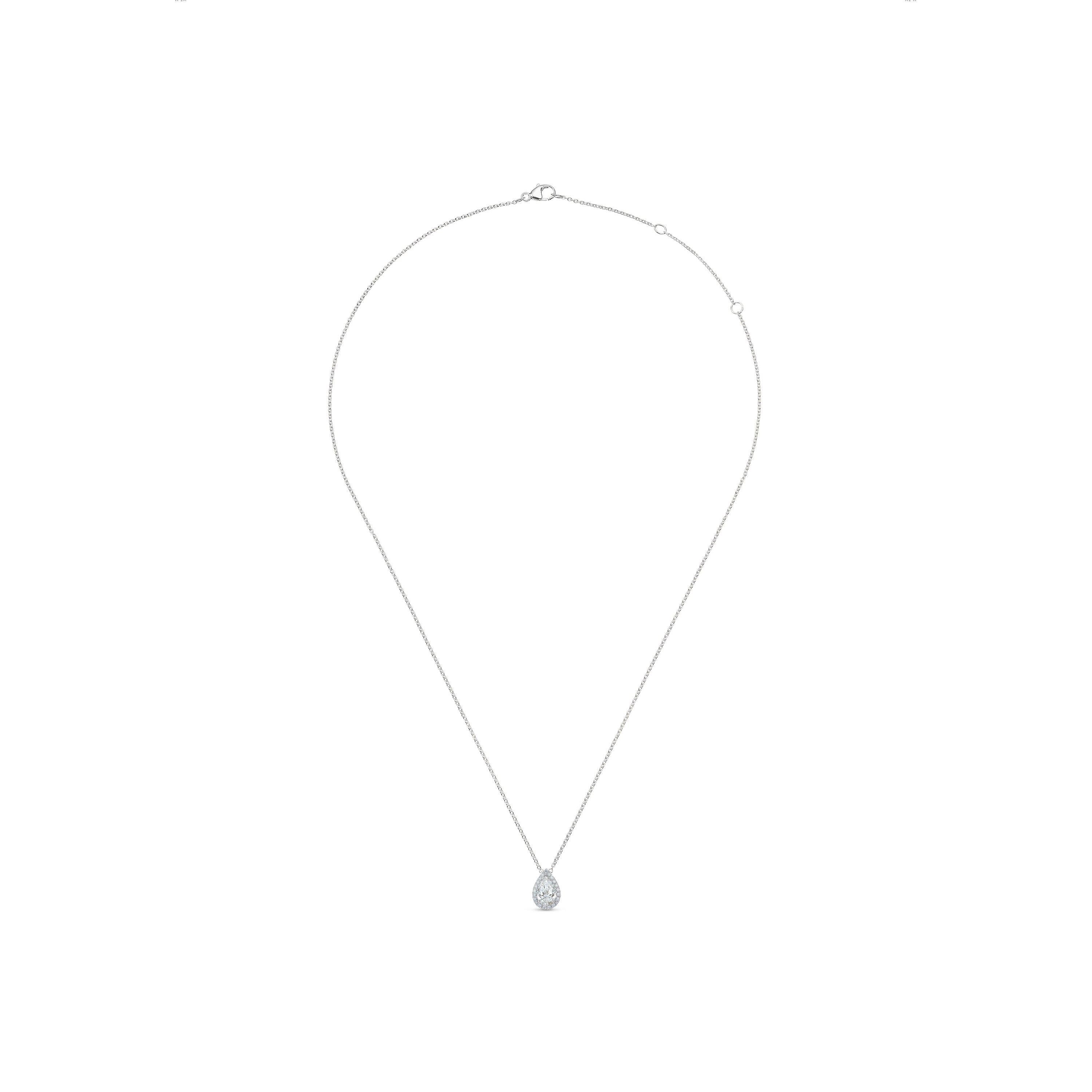 Aura 水滴形切割鉆石項鏈, image 3