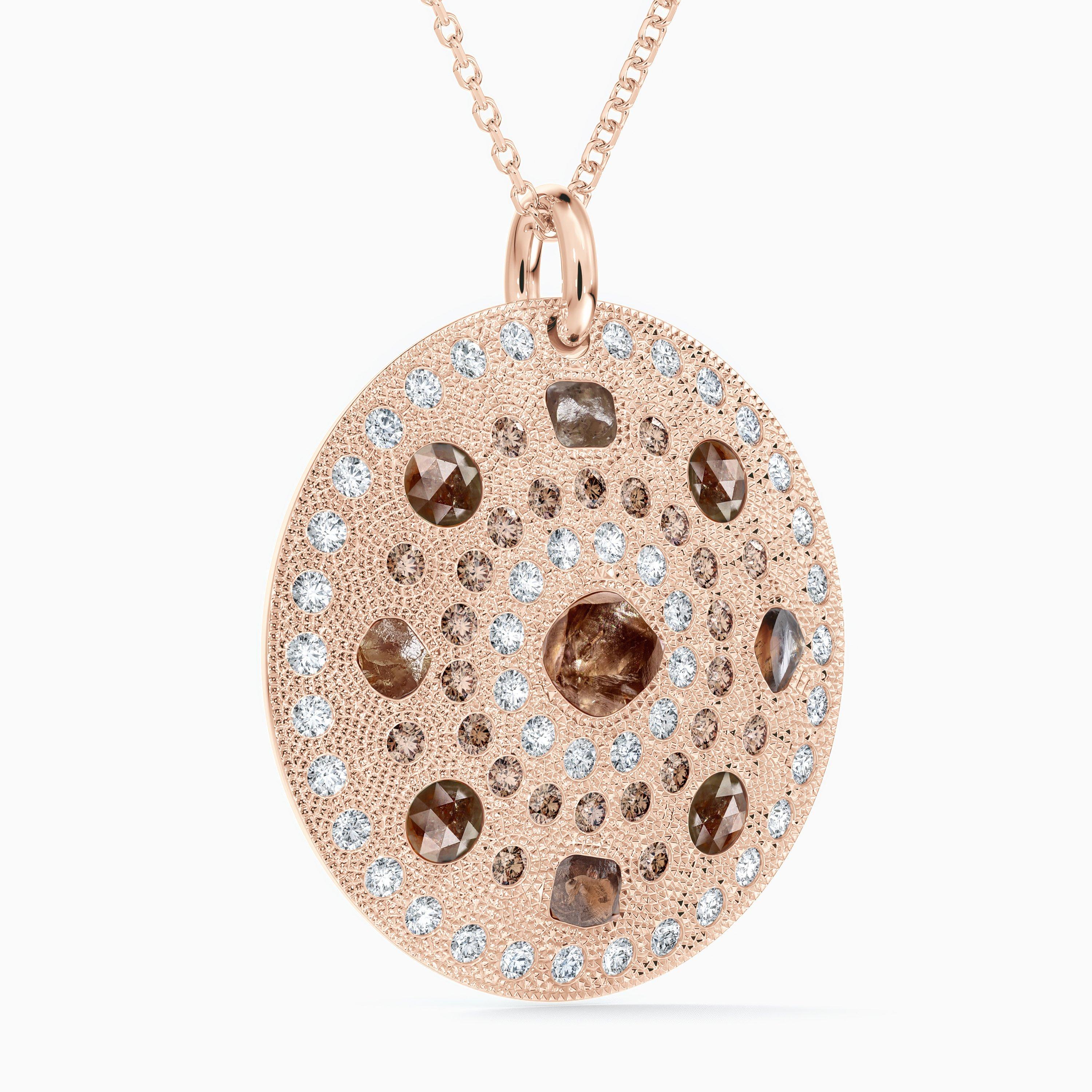 Talisman Medal in Rose Gold, image 2