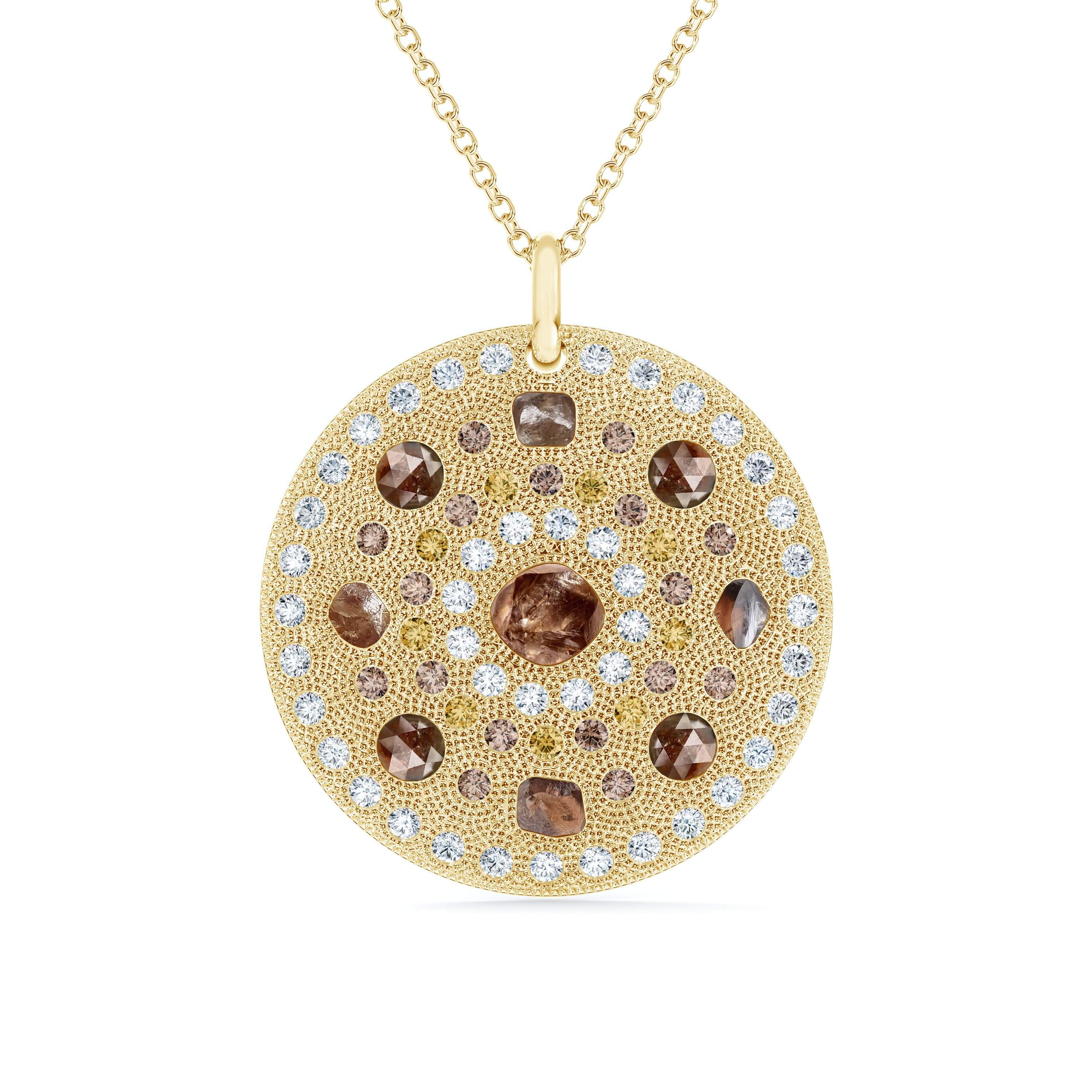 Talisman Medal in Yellow Gold De Beers AT