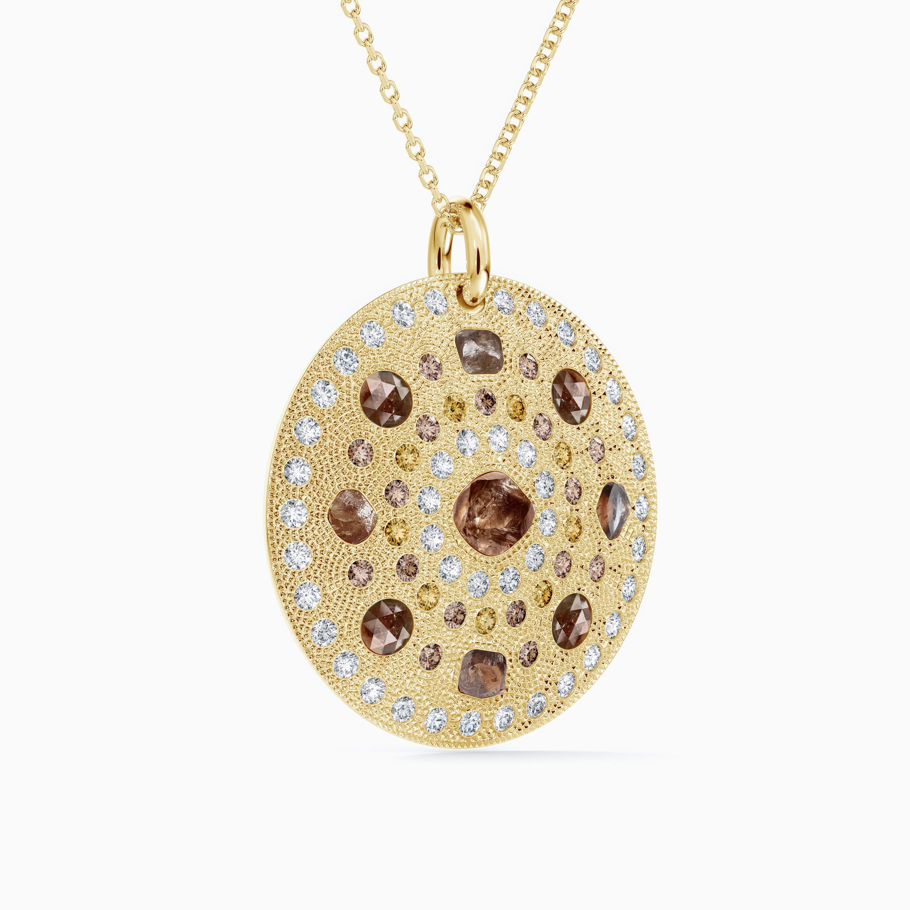 Talisman medal in yellow gold Talisman medal in yellow gold, image 4