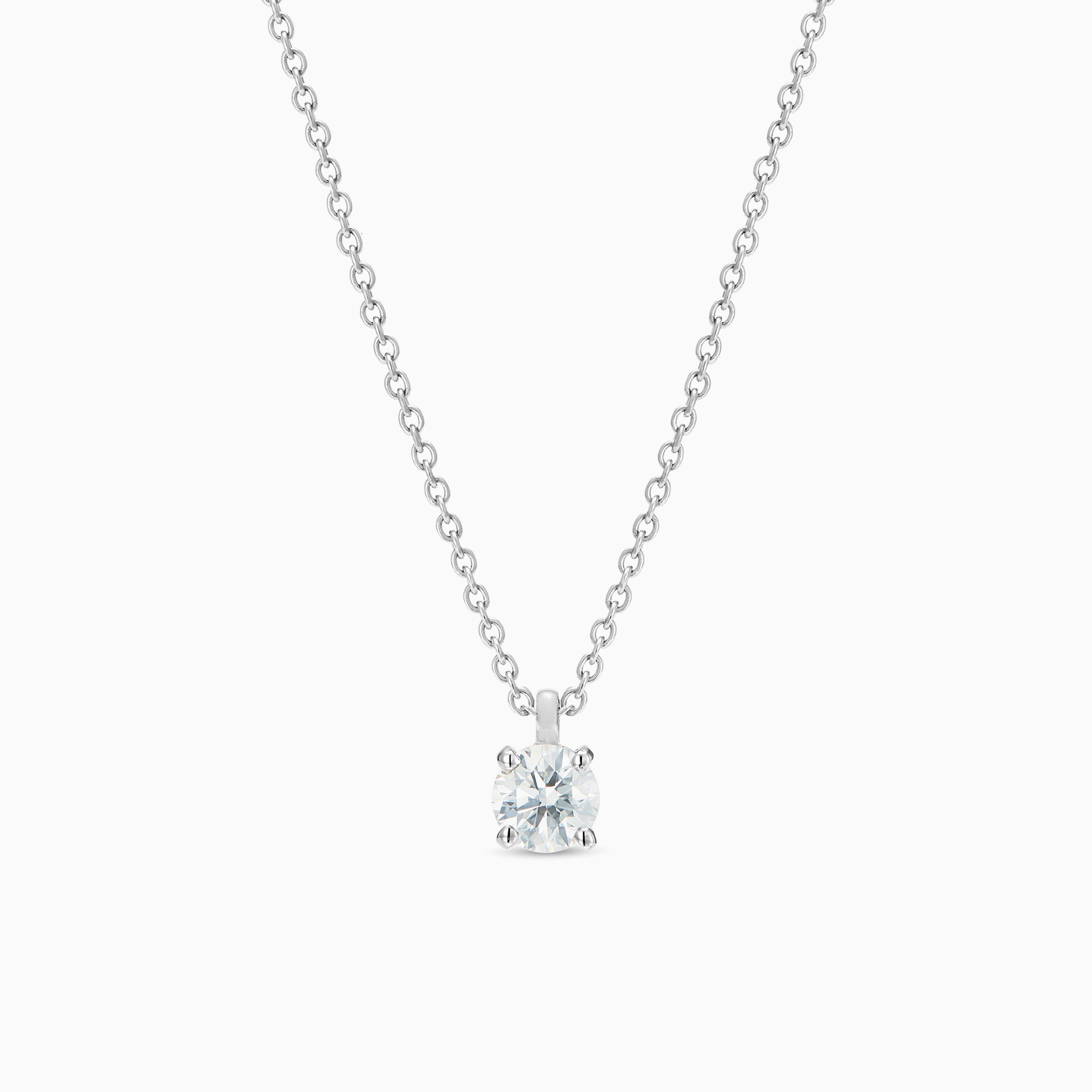 DB Classic Round Brilliant Diamond Pendant