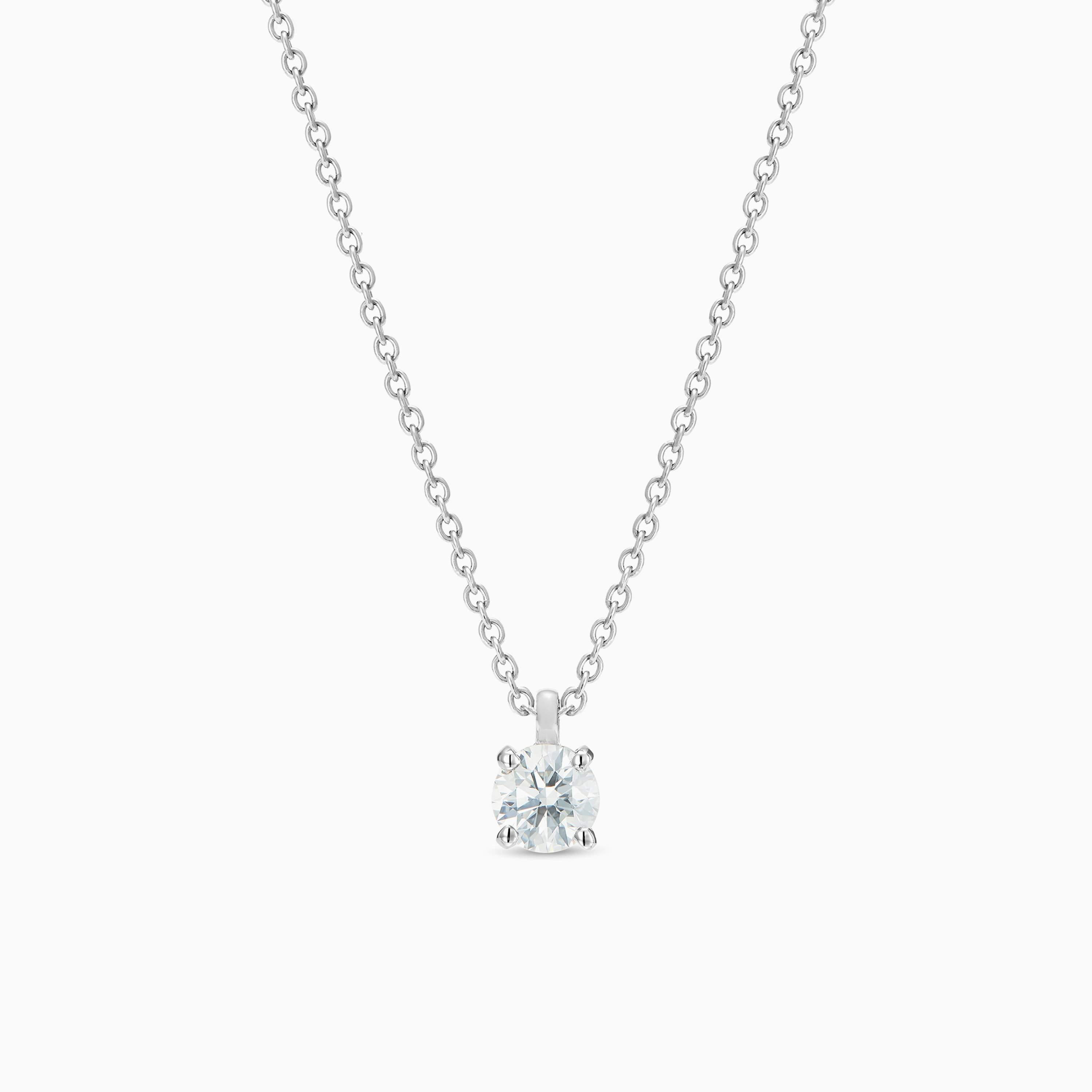 DB Classic round brilliant diamond pendant DB Classic round brilliant diamond pendant, image 1