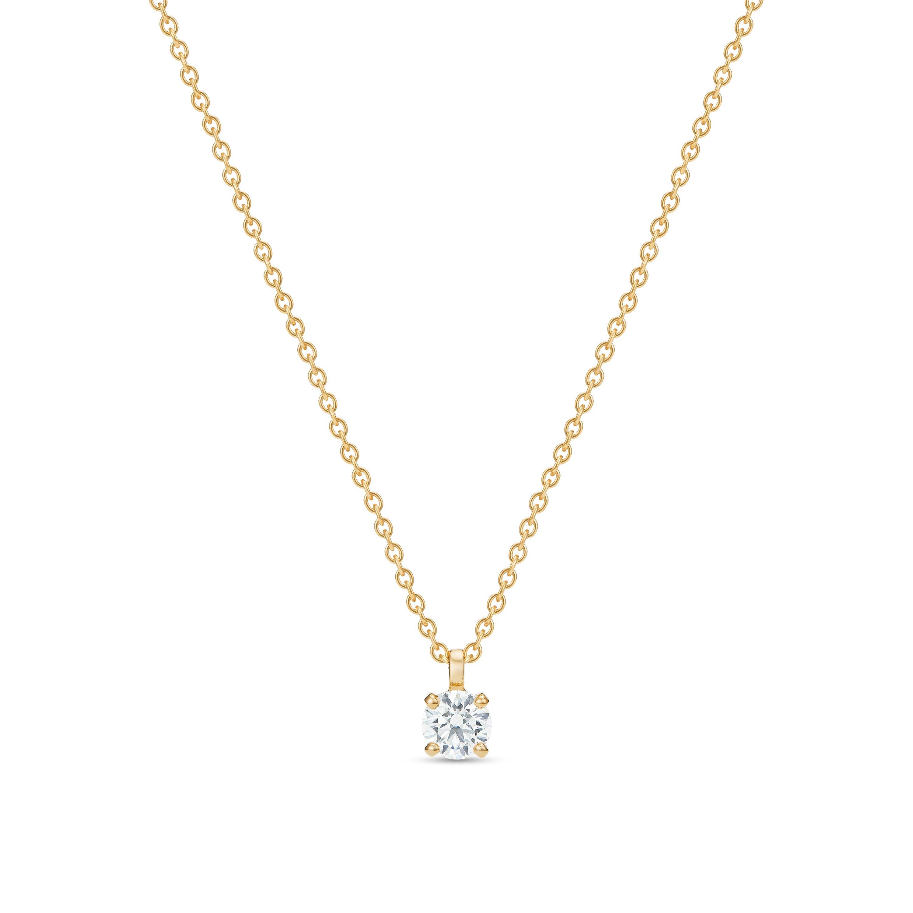 Pendentif DB Classic diamant taille brillant