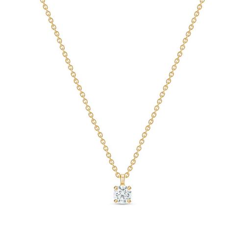 DB Classic round brilliant diamond pendant