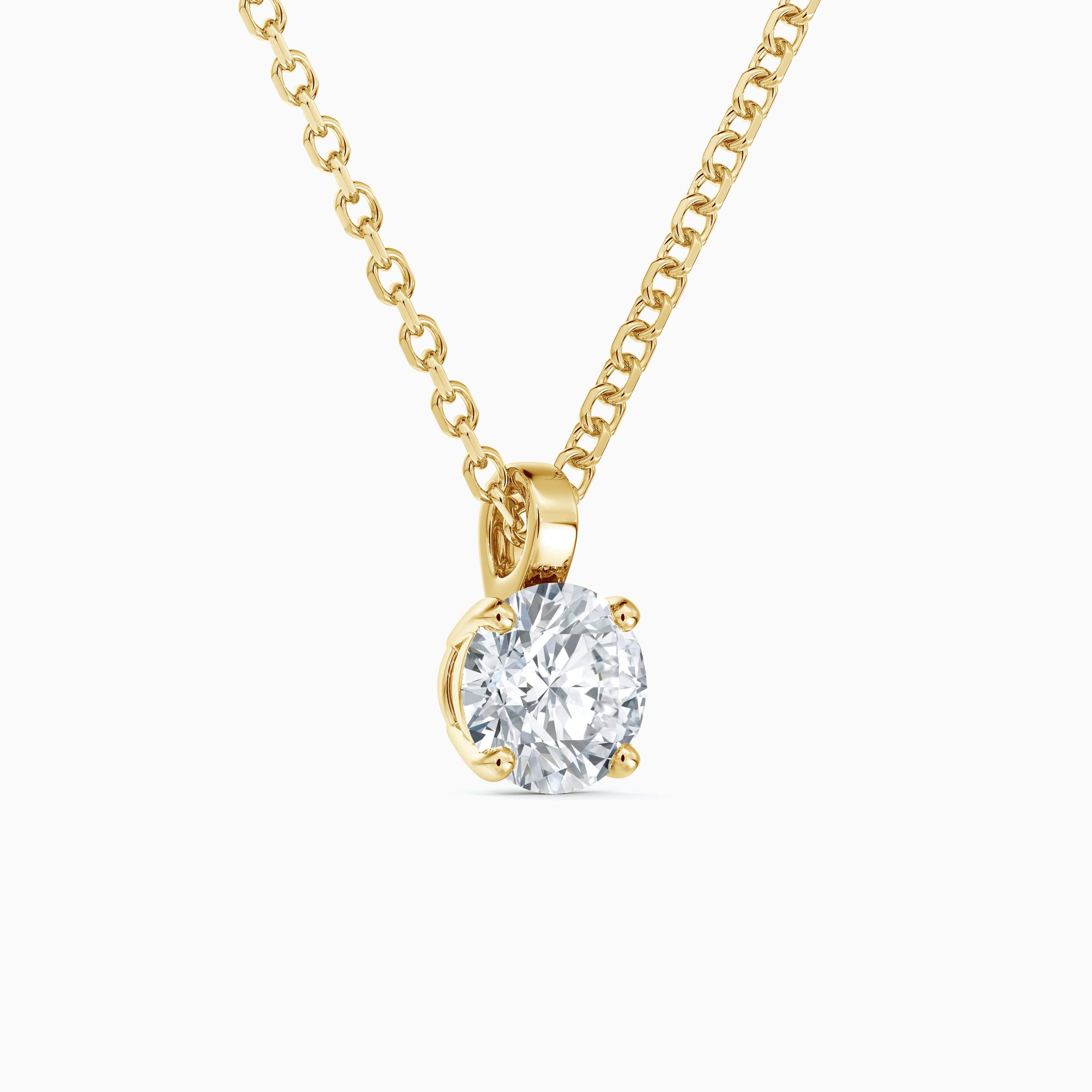 Pendentif DB Classic diamant taille brillant Pendentif DB Classic diamant taille brillant, image 4