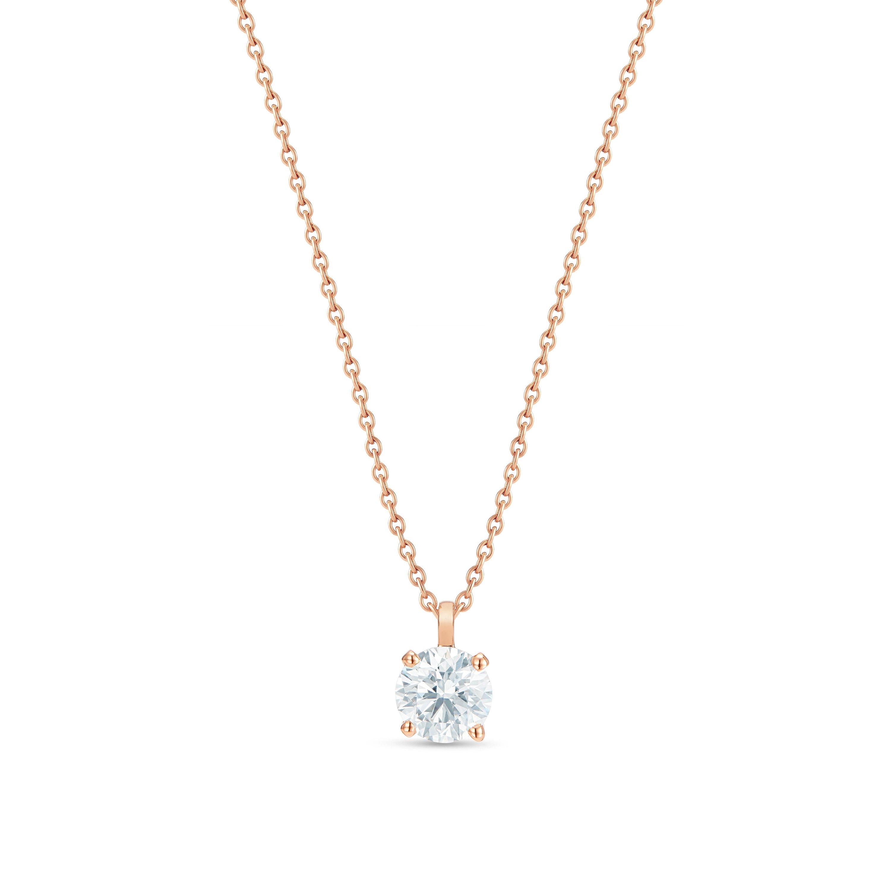 De Beers Forevermark Round Diamond Necklace FMT2000 - Crocker's Jewelers