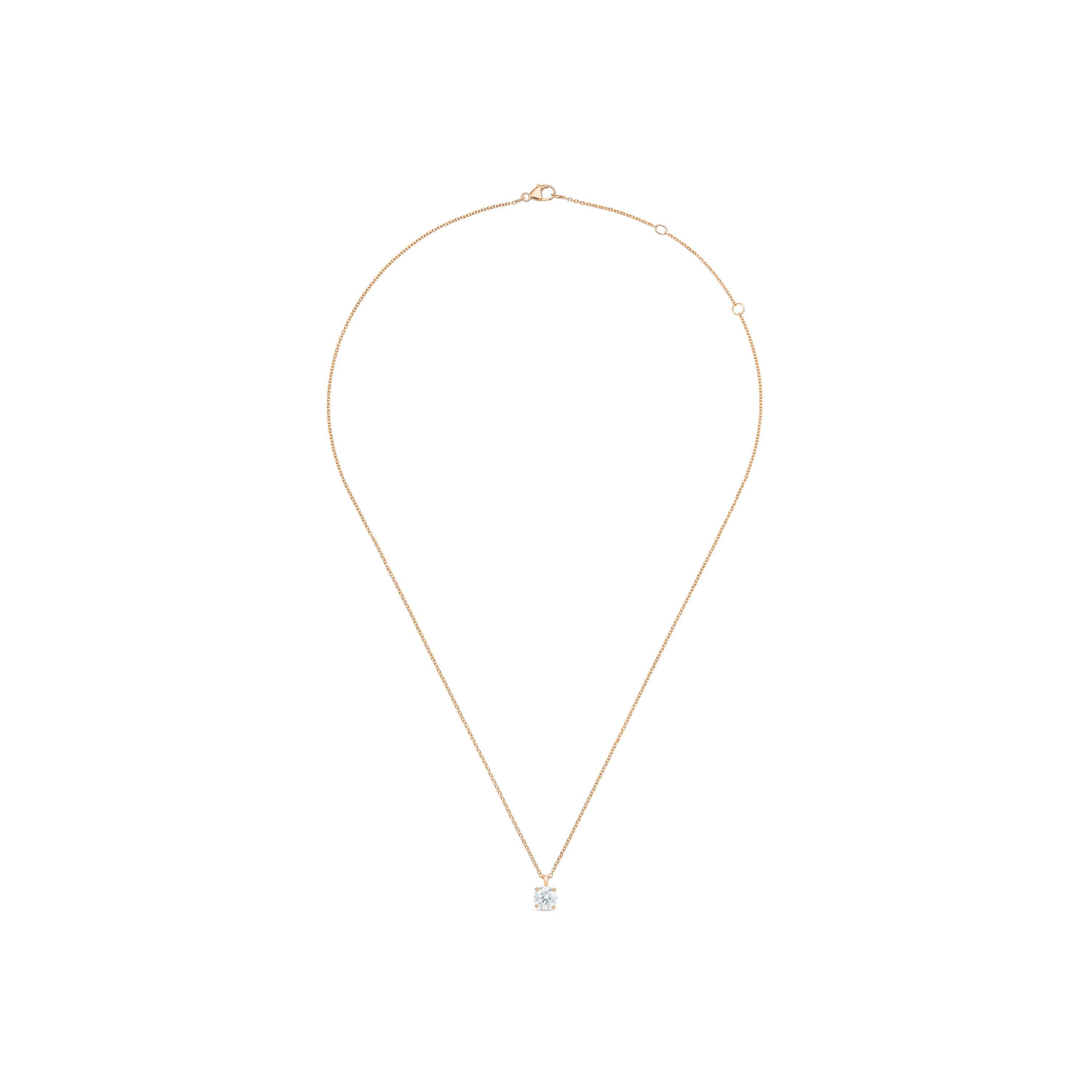 DB Classic 圓形明亮式切割鉆石項鏈, image 2