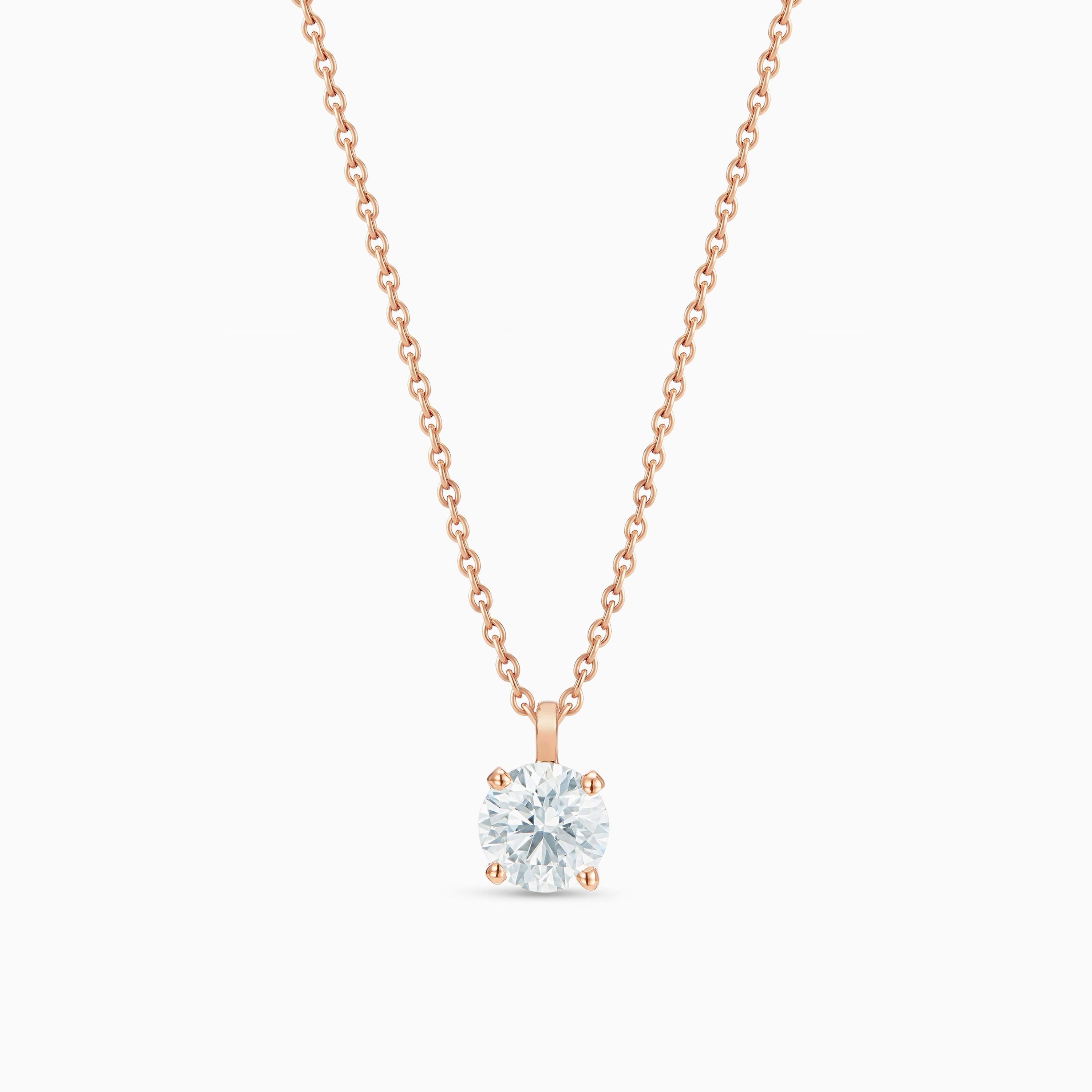 DB Classic round brilliant diamond pendant DB Classic round brilliant diamond pendant, image 1