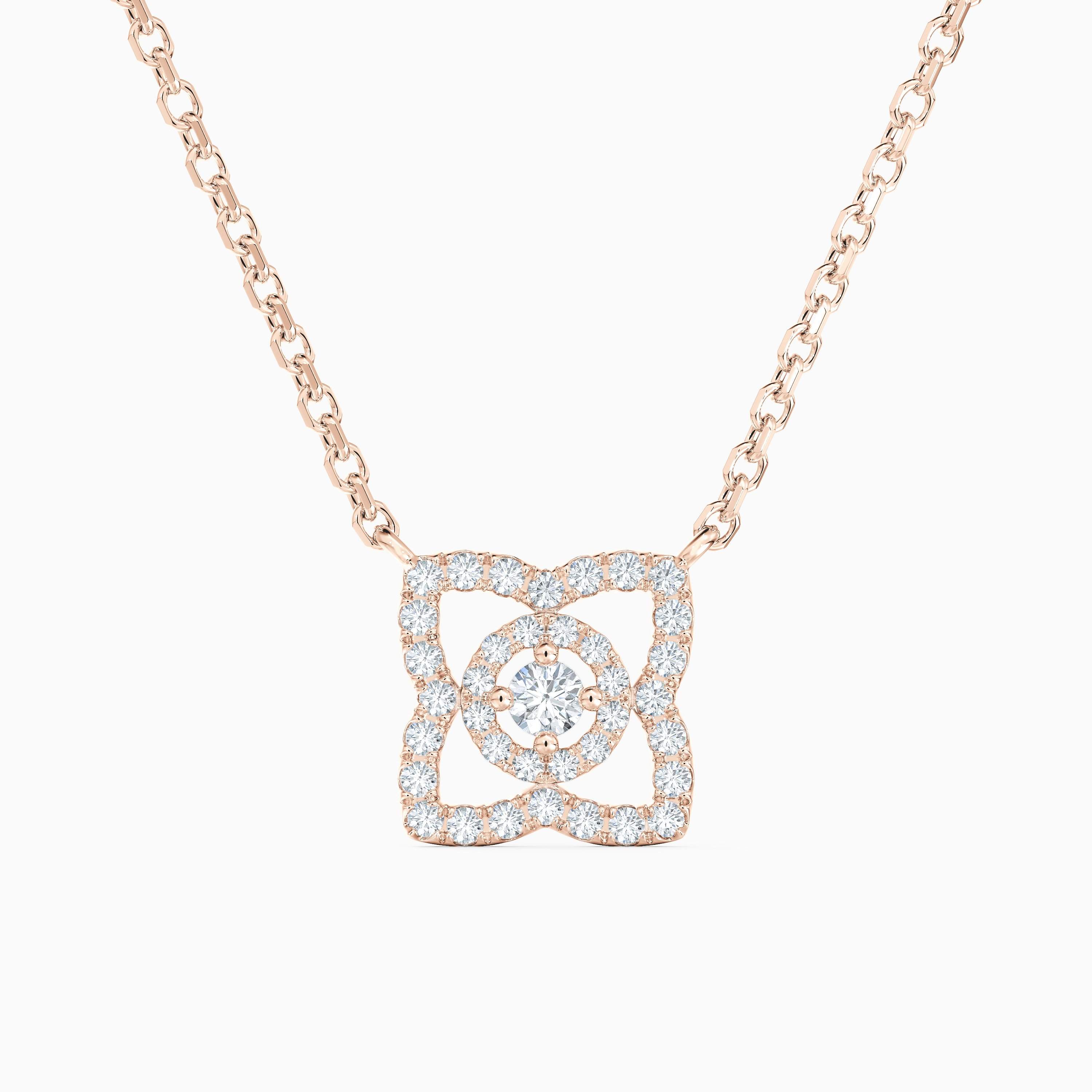 Enchanted Lotus pendant in rose gold Enchanted Lotus pendant in rose gold, image 1