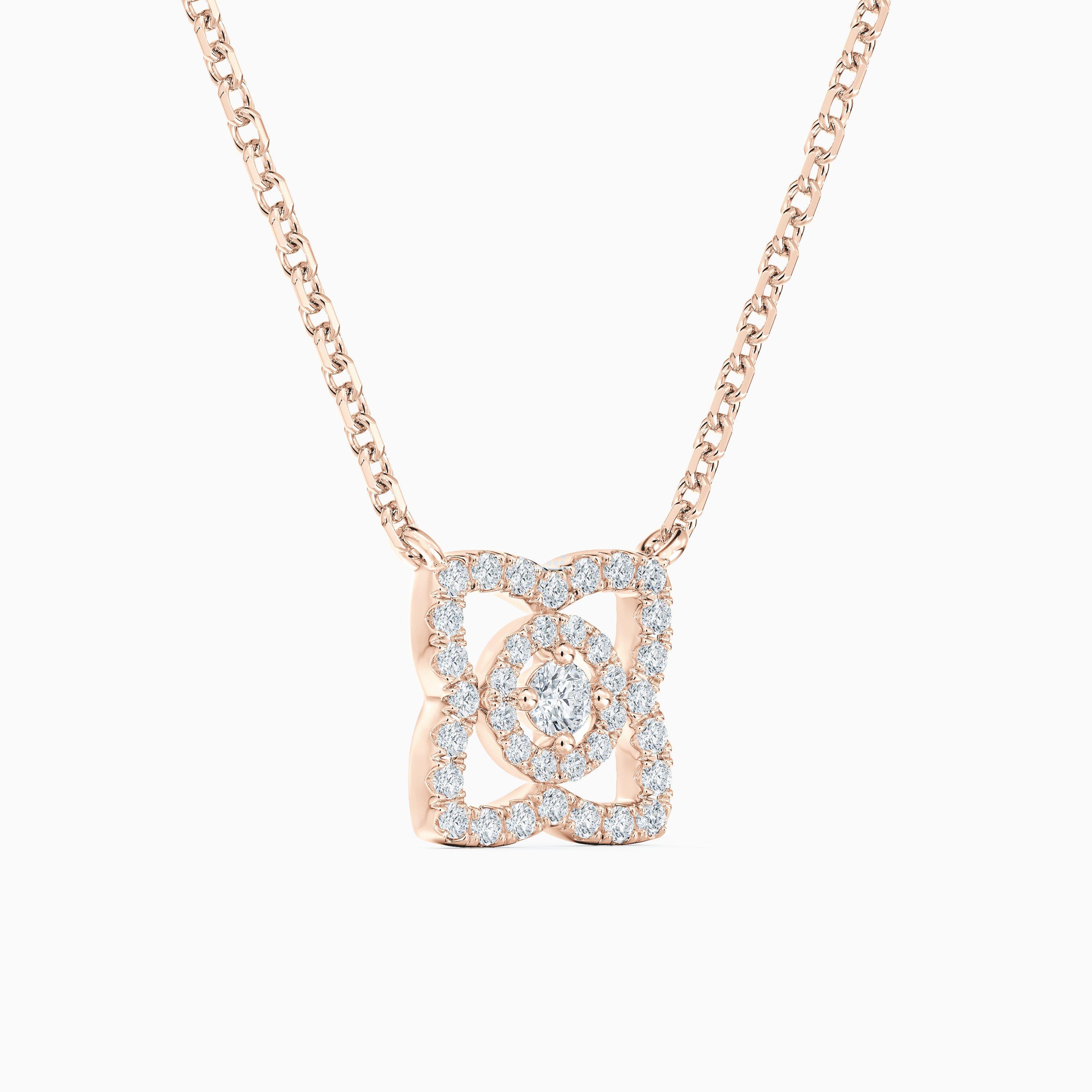 Pendentif Enchanted&nbsp;Lotus en or rose, image 4