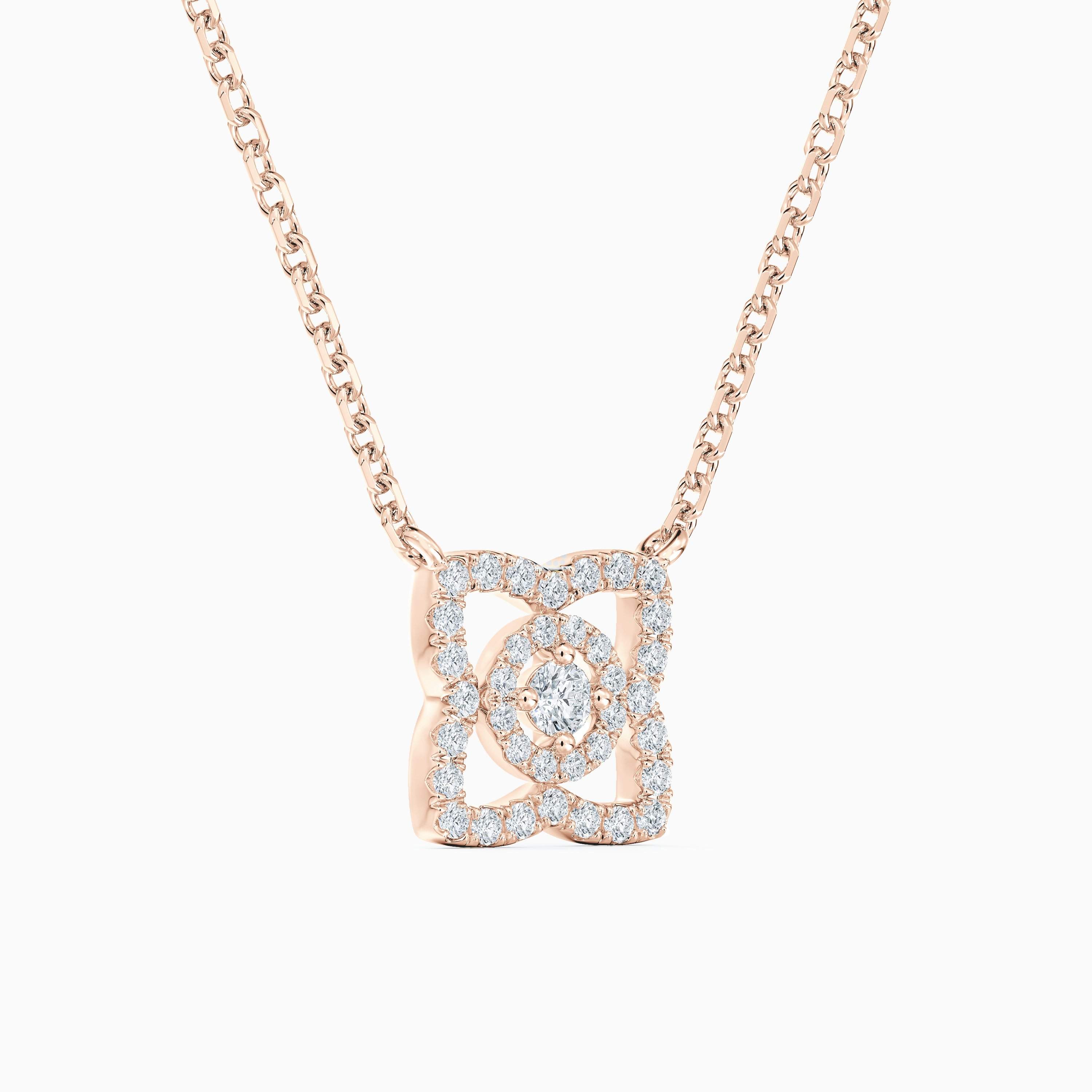 Enchanted Lotus pendant in rose gold Enchanted Lotus pendant in rose gold, image 4