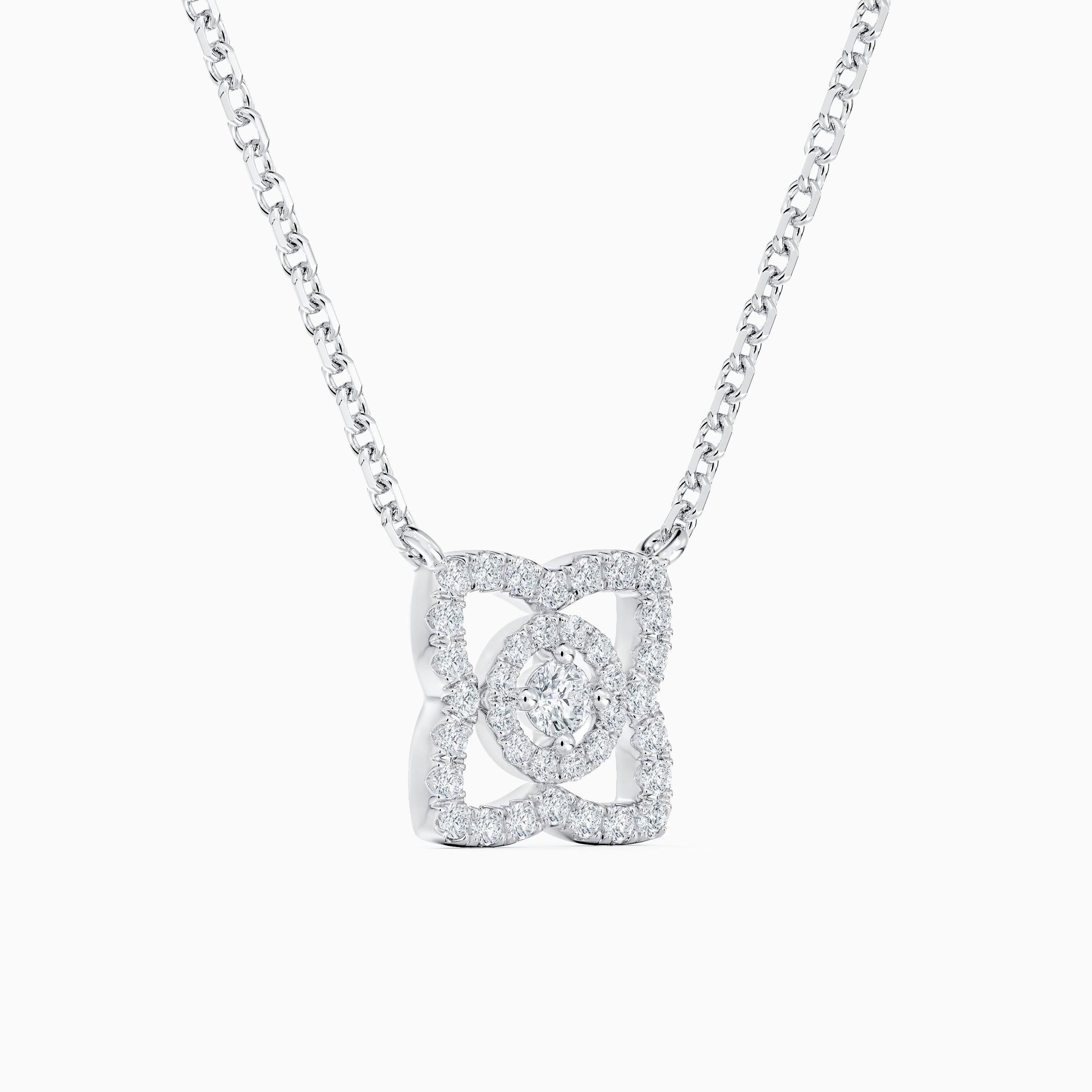 Enchanted Lotus pendant in white gold Enchanted Lotus pendant in white gold, image 4