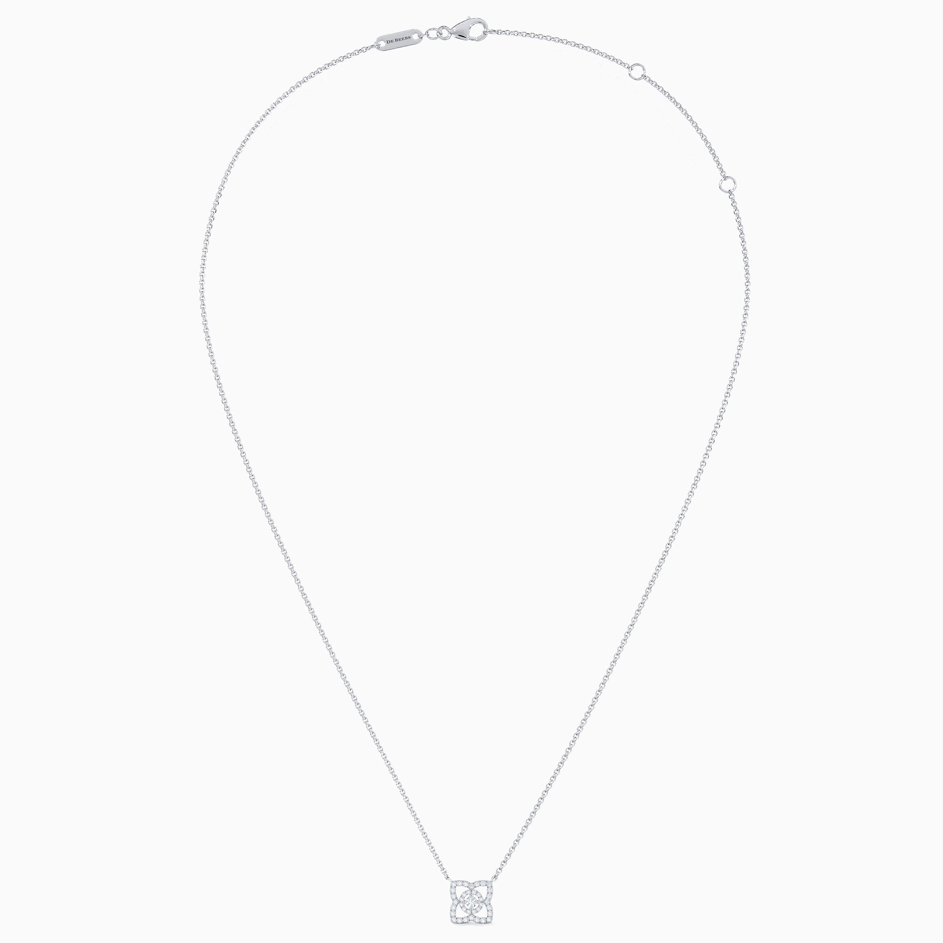 Enchanted Lotus pendant in white gold Enchanted Lotus pendant in white gold, image 5