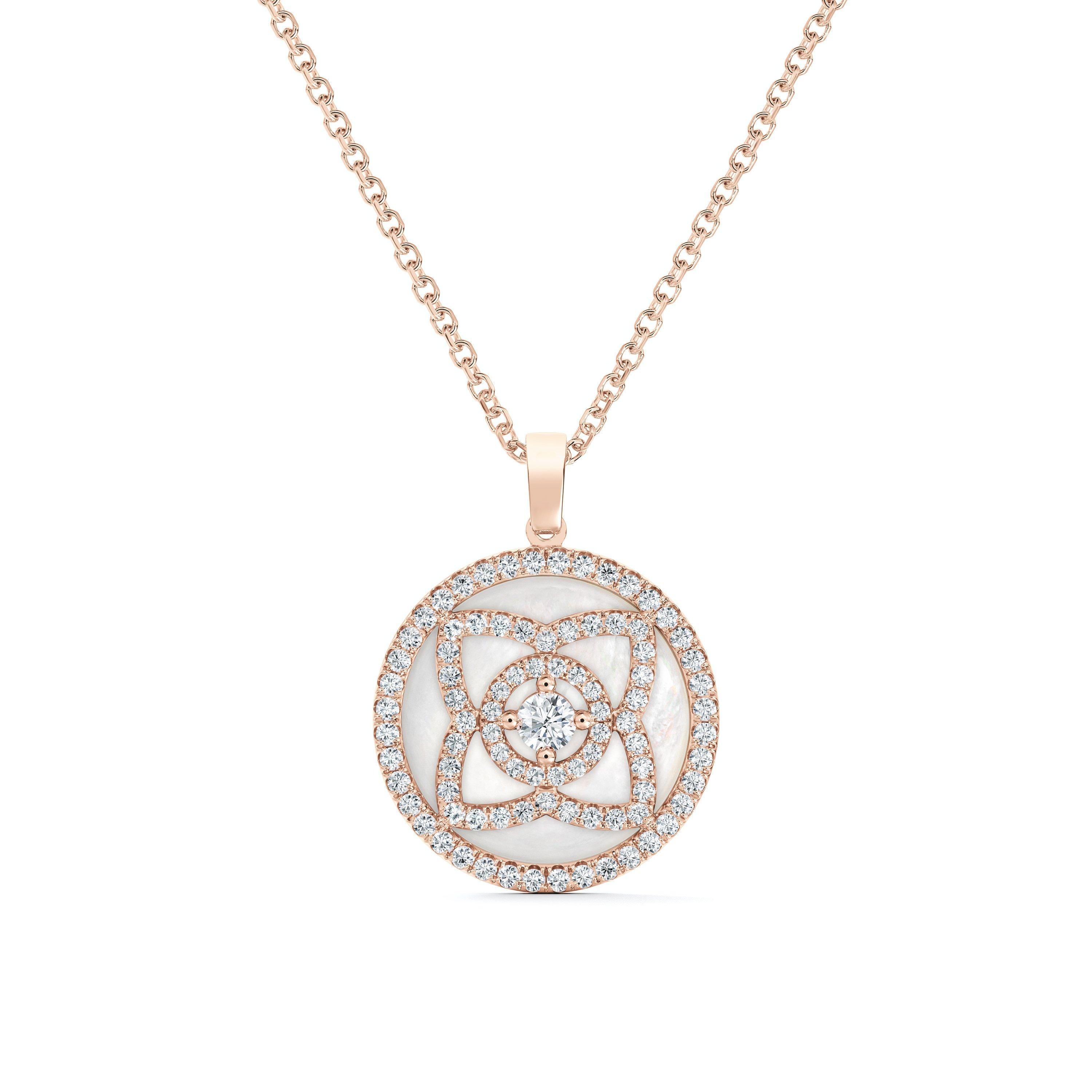 Debeers Enchanted Lotus Pendant In Gold