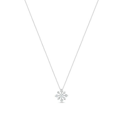 DB Classic star pendant in white gold