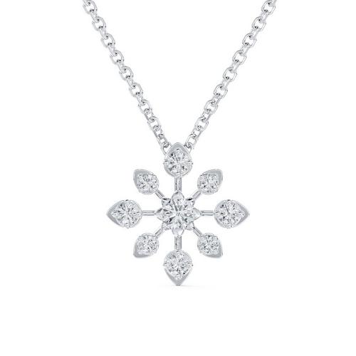 De beers flower on sale necklace