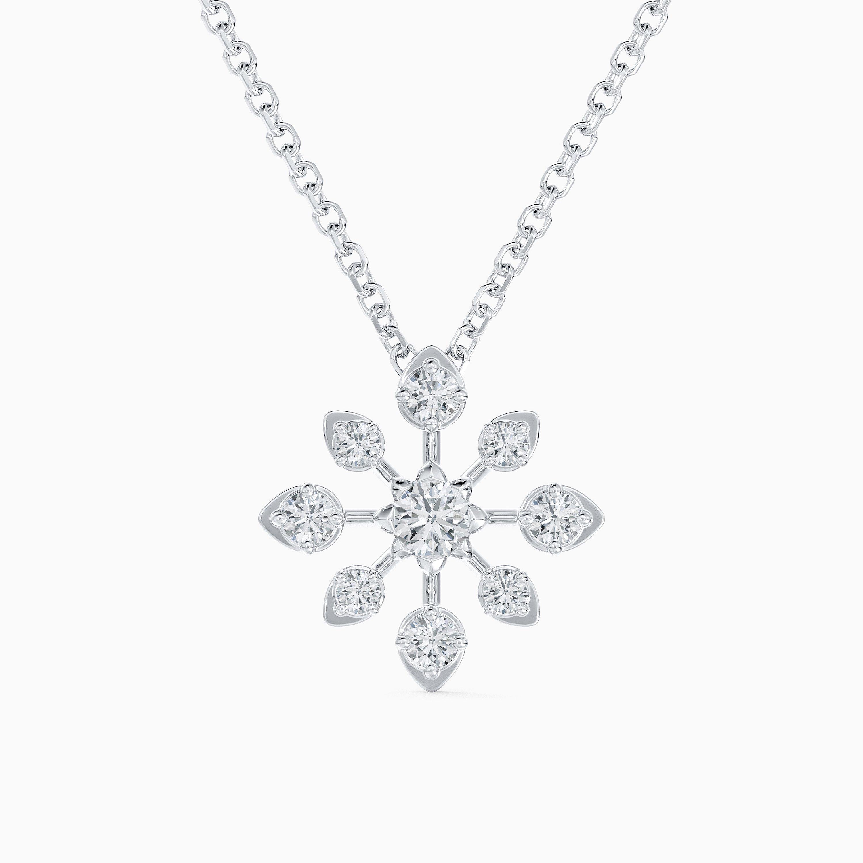 DB Classic Star Pendant in White Gold, image 1