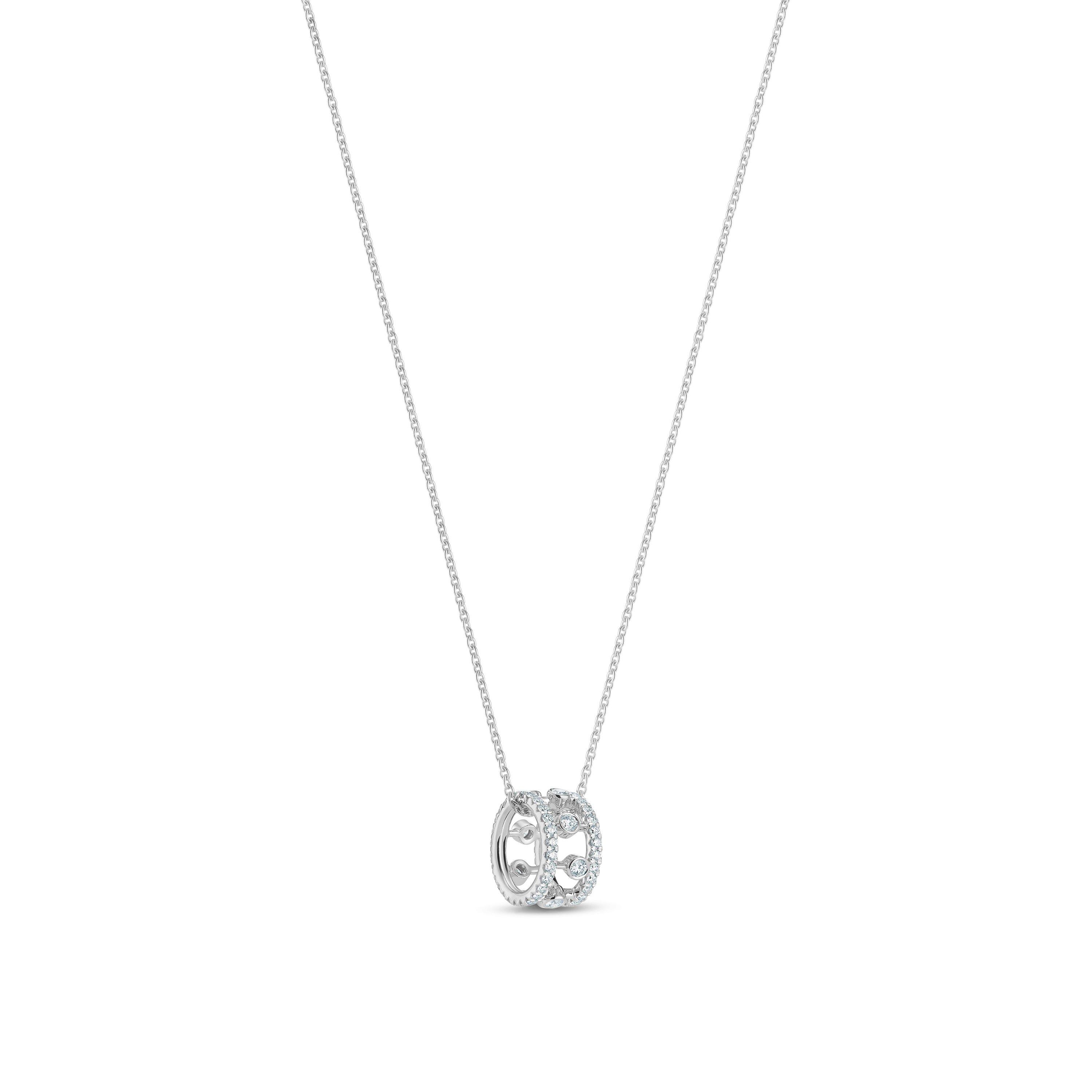 Dewdrop 白金鉆石項鏈, image 3