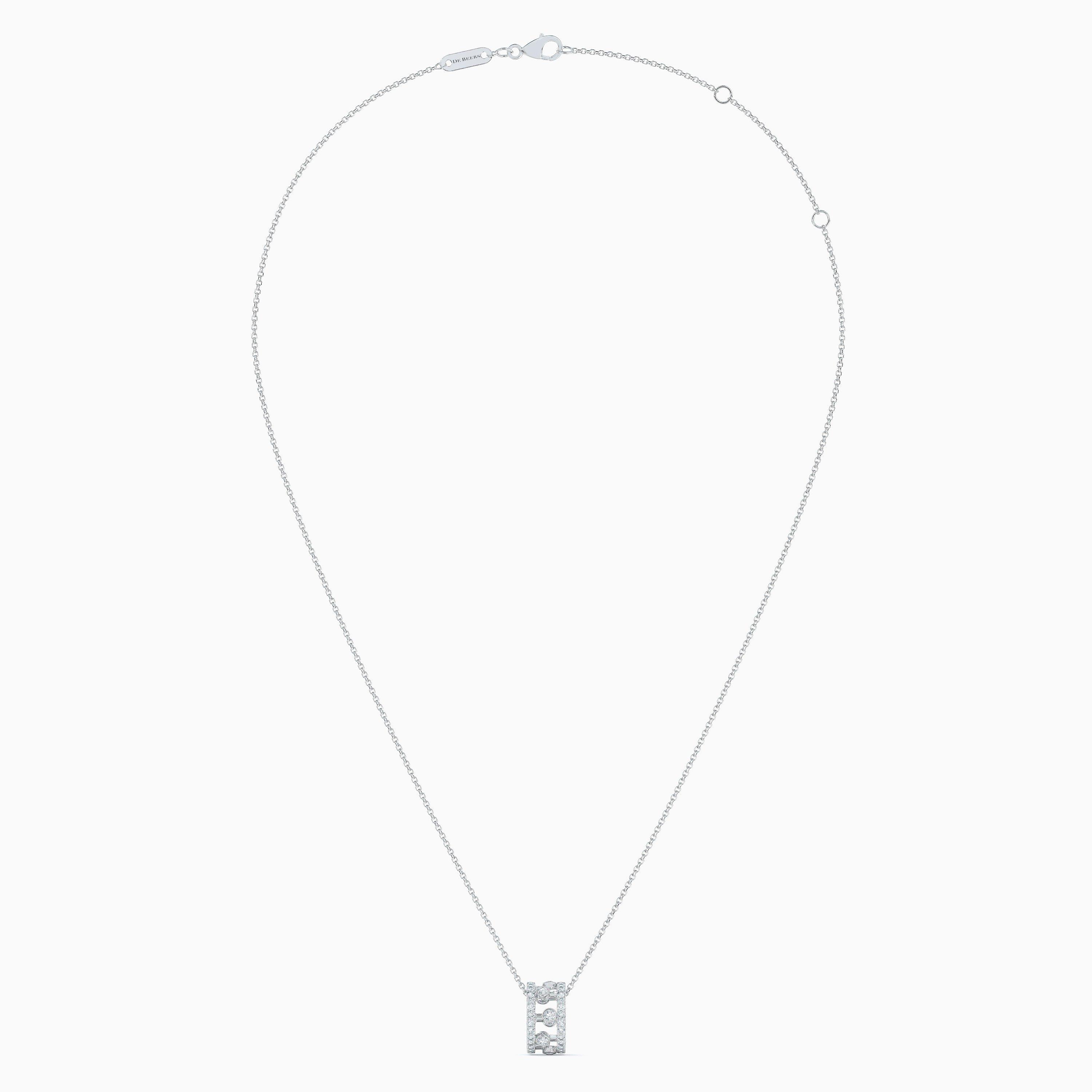 Pendentif Dewdrop en or blanc, image 5