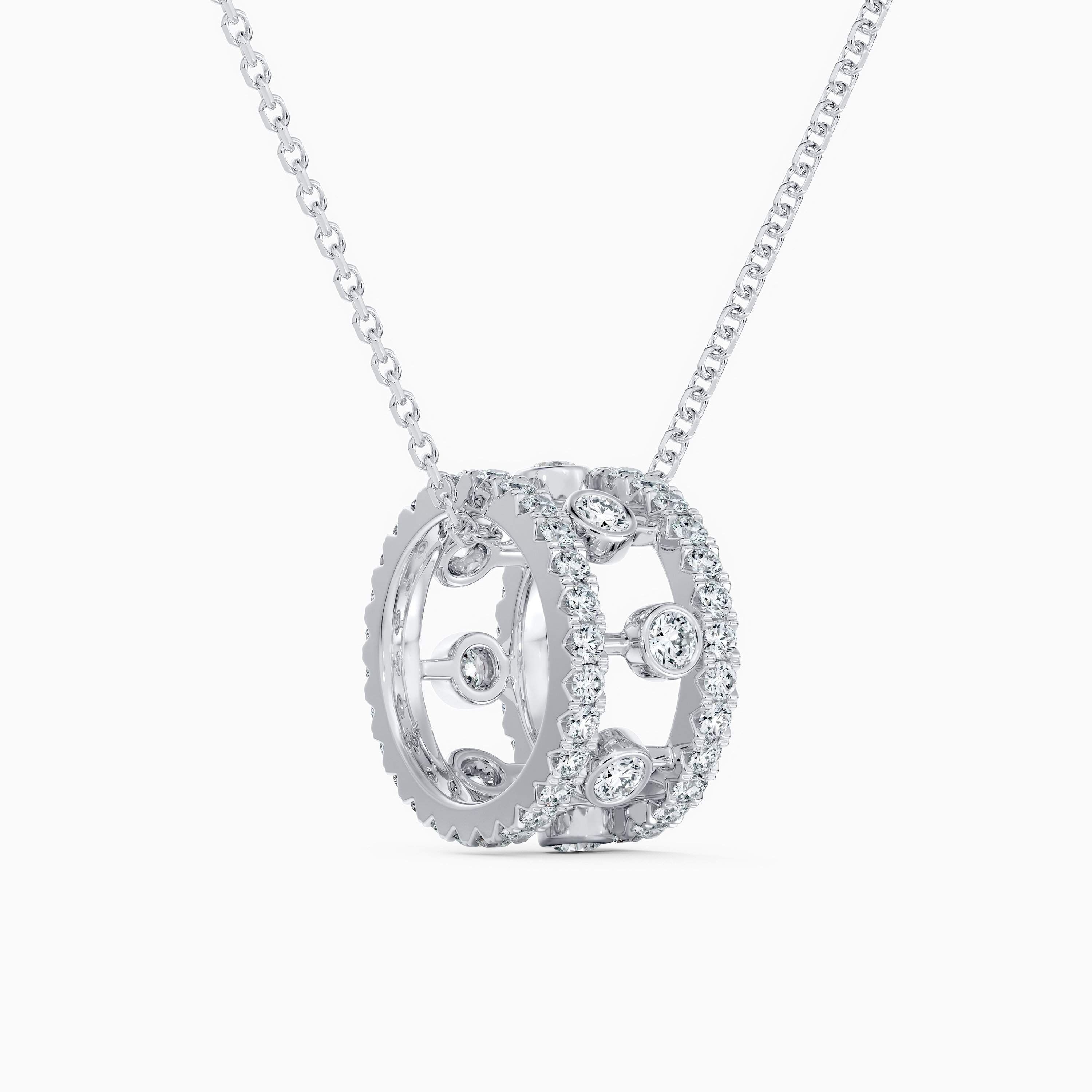 Dewdrop pendant in white gold Dewdrop pendant in white gold, image 4