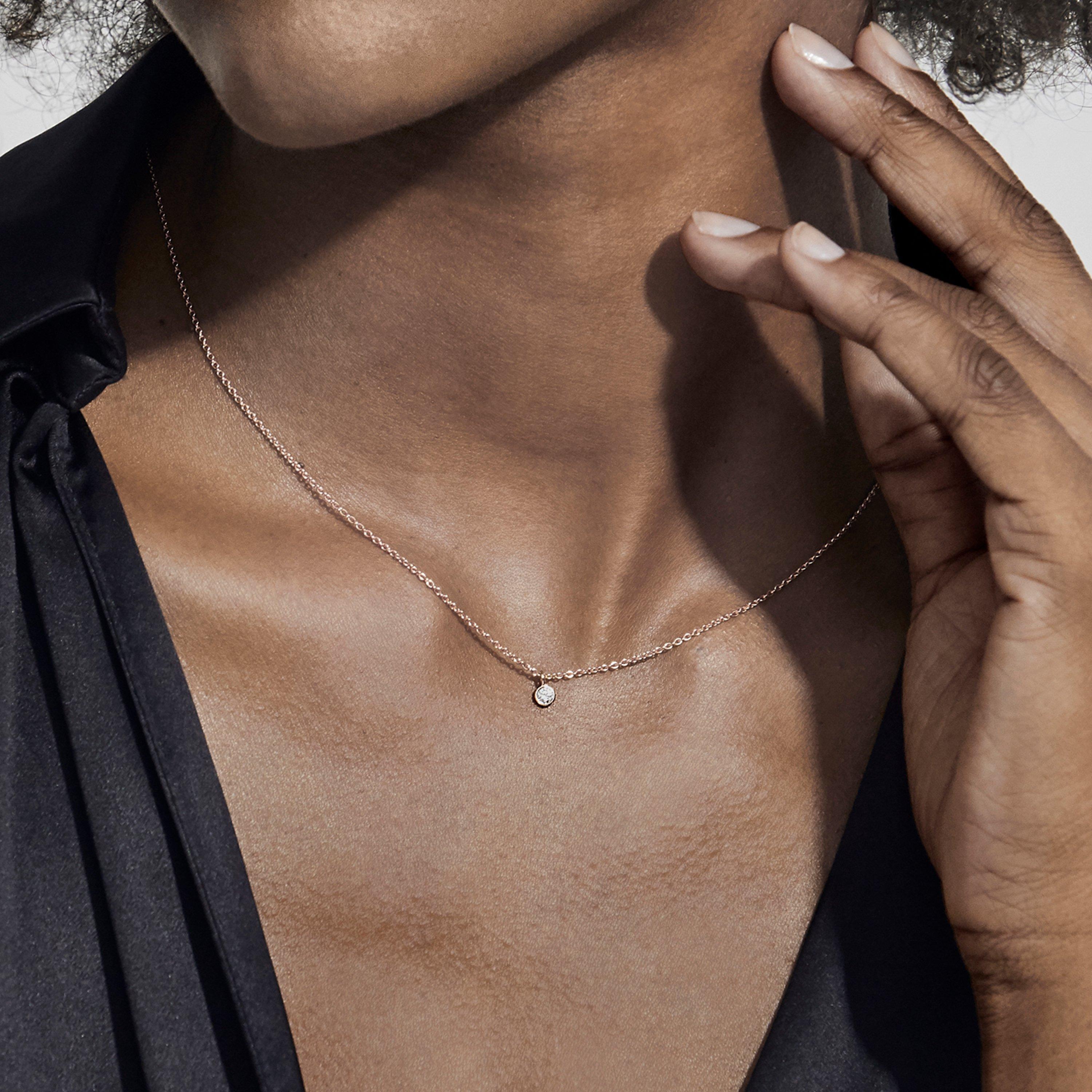 Pendentif Clea en or rose, image 3