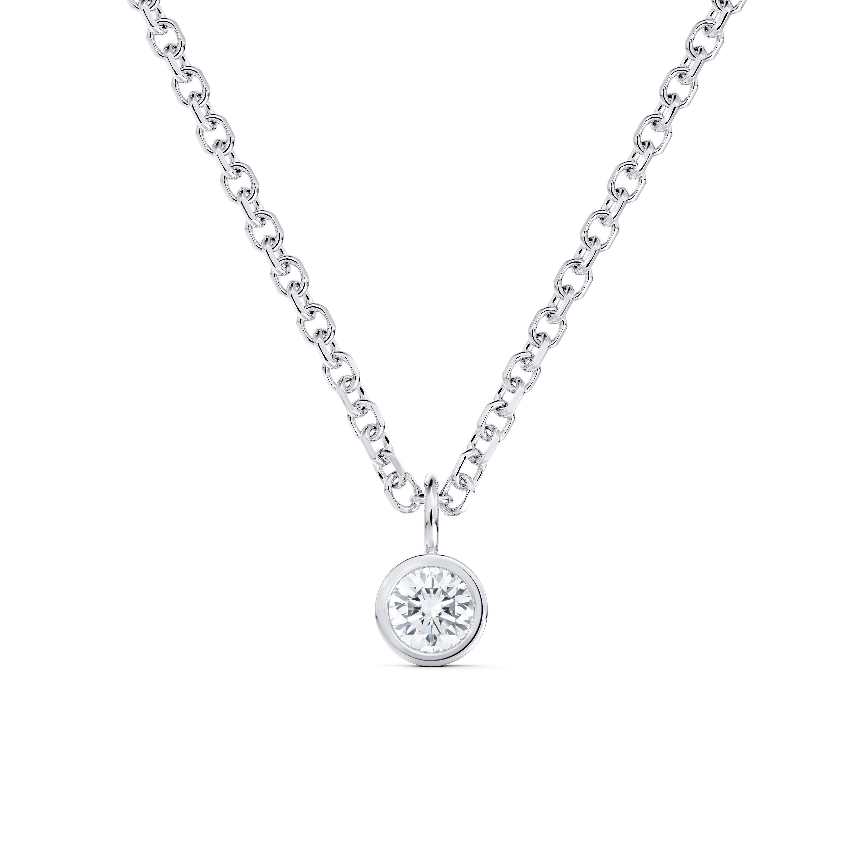 Single diamond choker discount